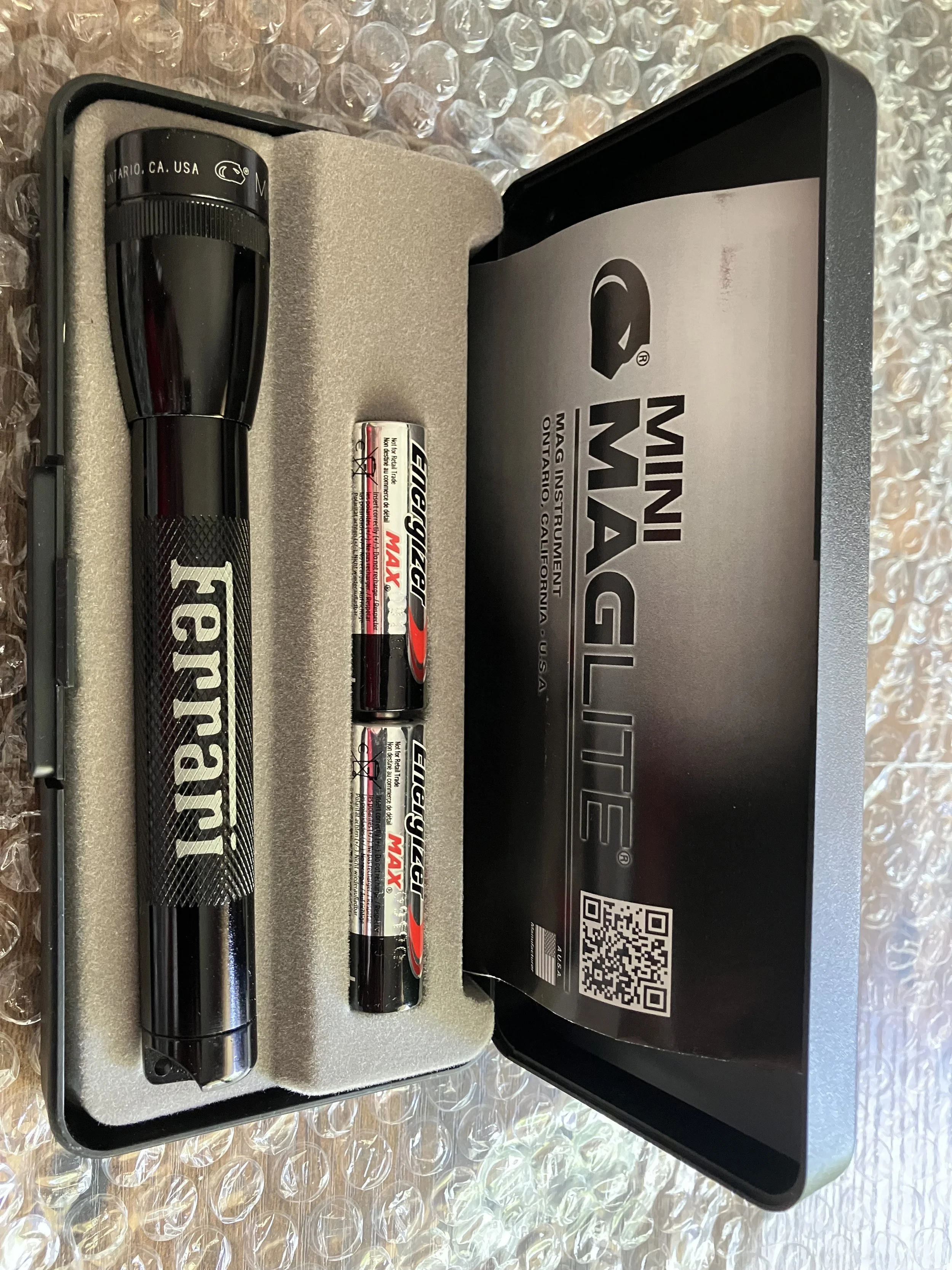 FERRARI ORIGINAL VINTAGE FLASHLIGHT BRAND NEW OEM FOR 360 550 575 MODELS.