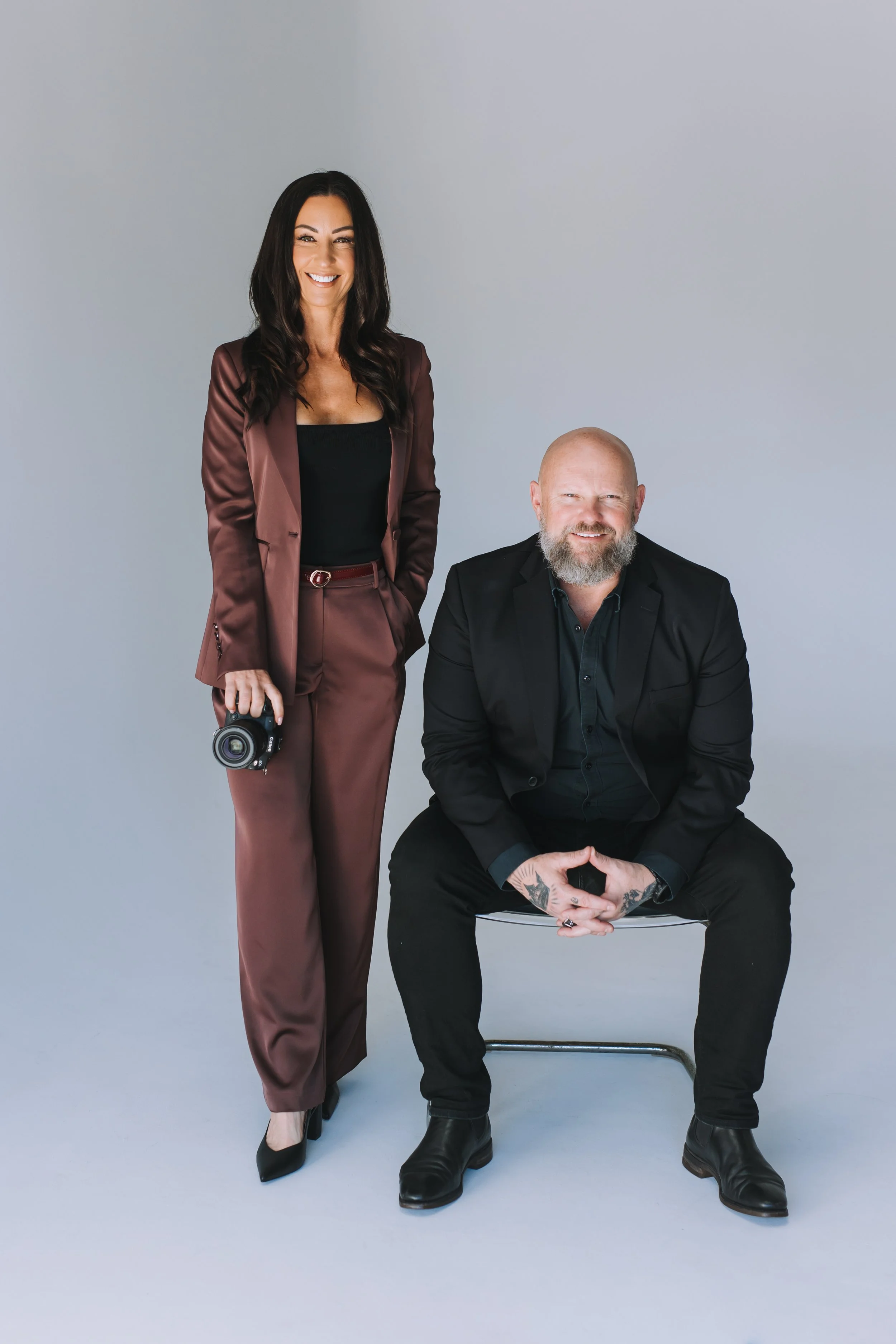 Monty King and Nicole Butler — the team behind Words and Light, elopement and micro wedding specialists in Newcastle and the Hunter Valley
