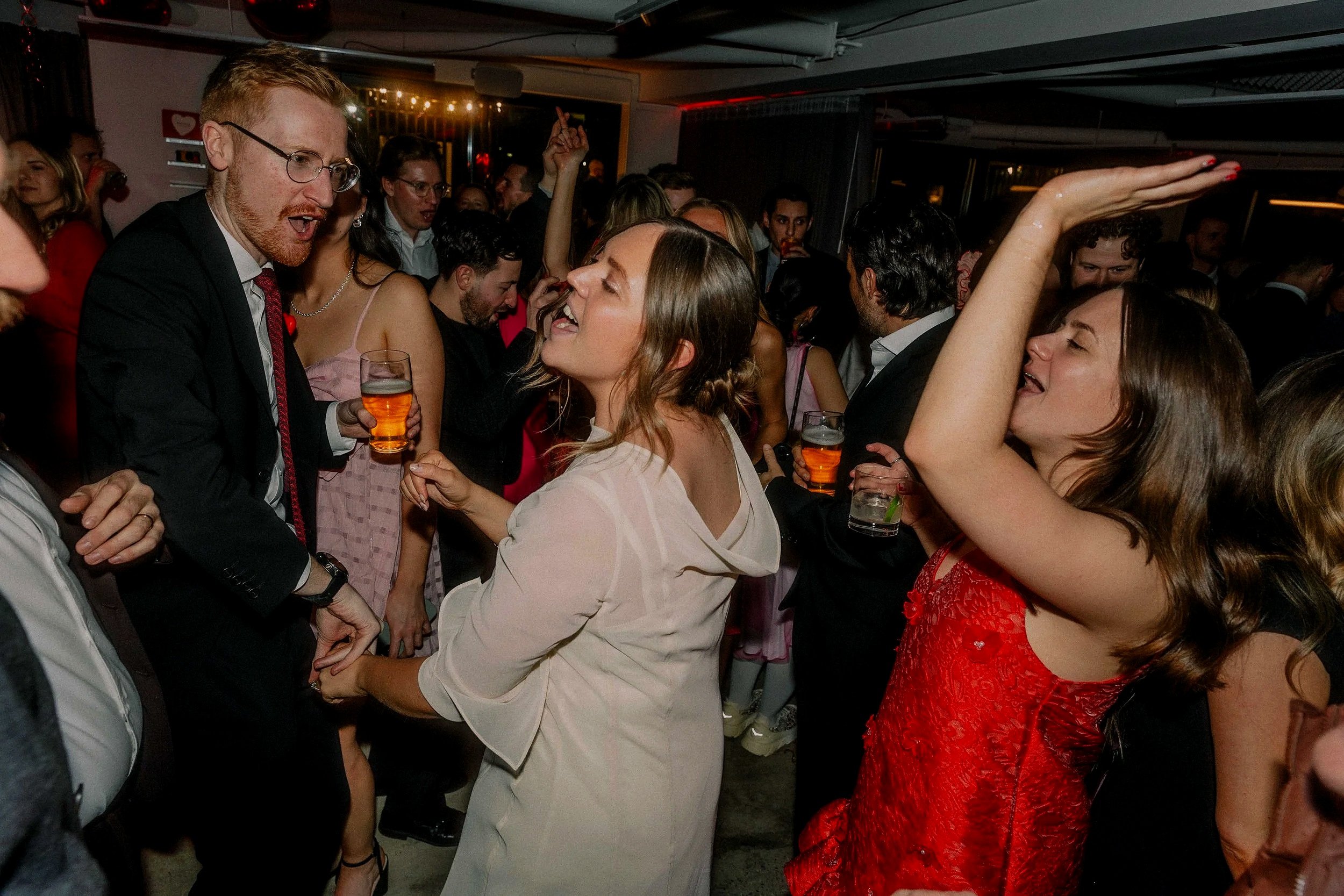 Jamie & Annabel. Knees Up, London.