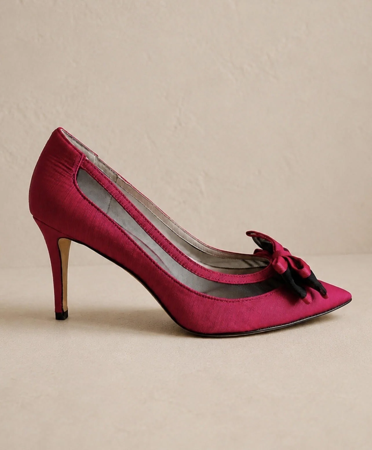 Alannah Hill Pink Bow Heels