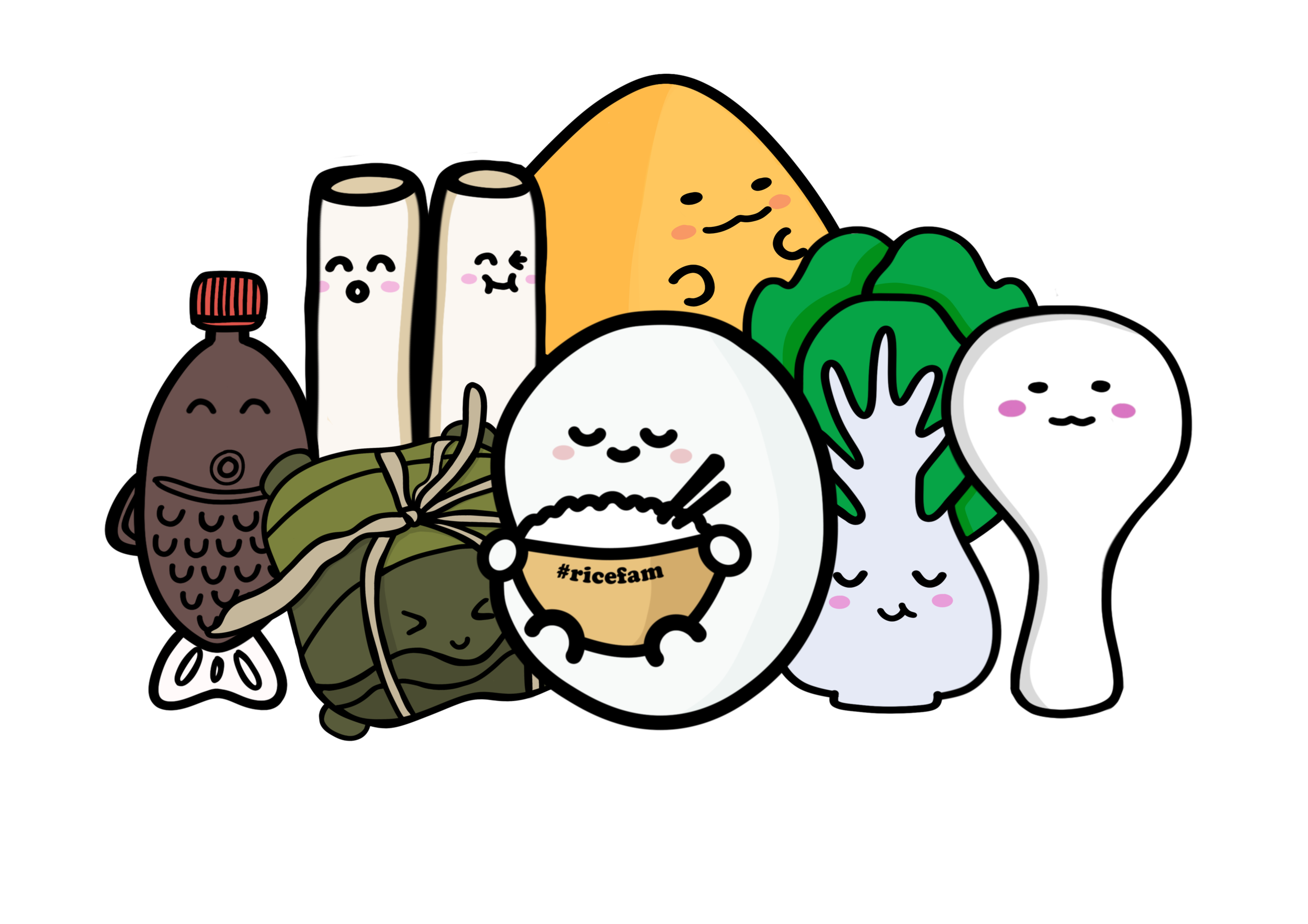 Ricefam: From Character to Collection