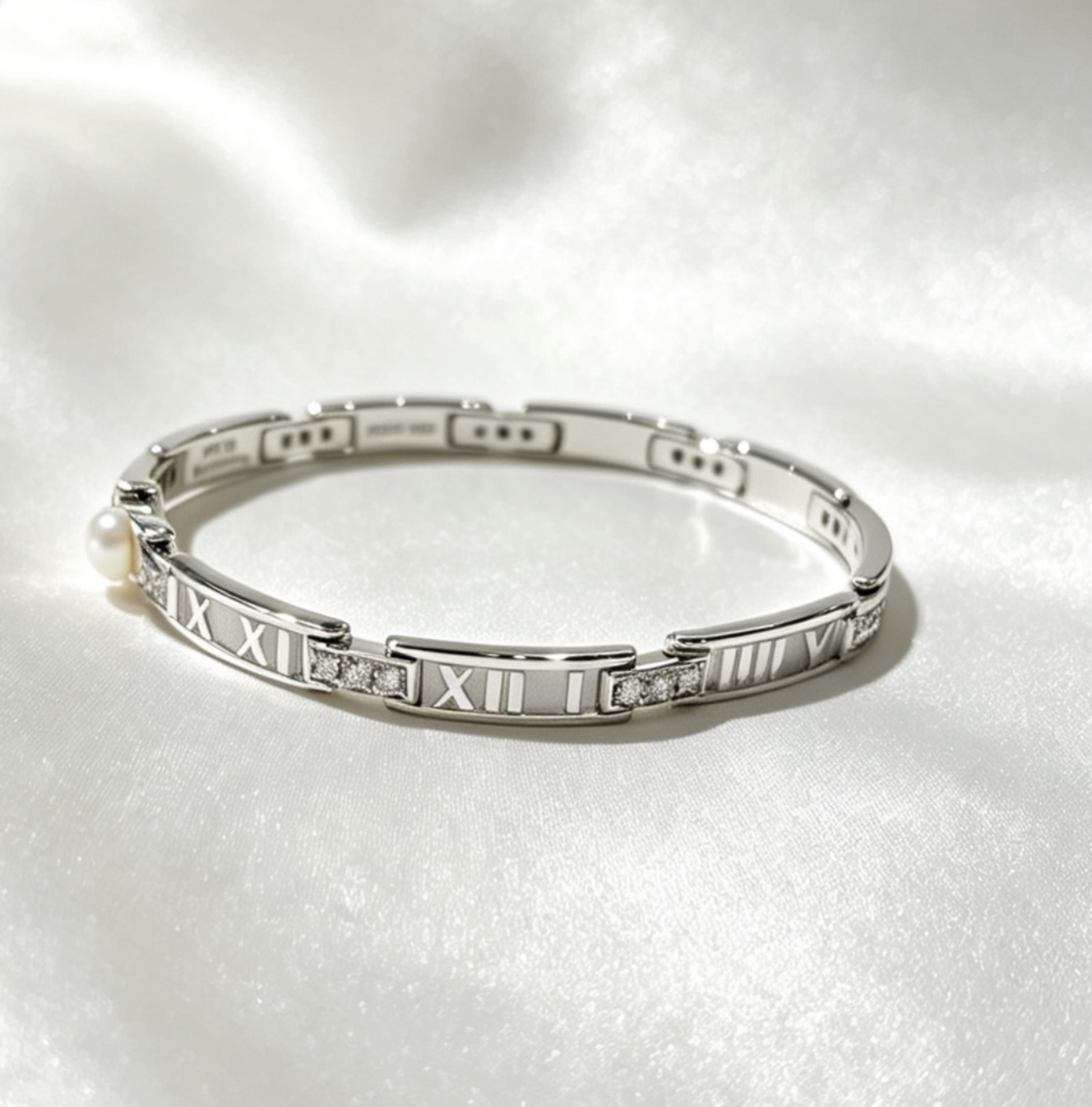 Tiffany & Co. 18K Platinum Diamond Bracelet