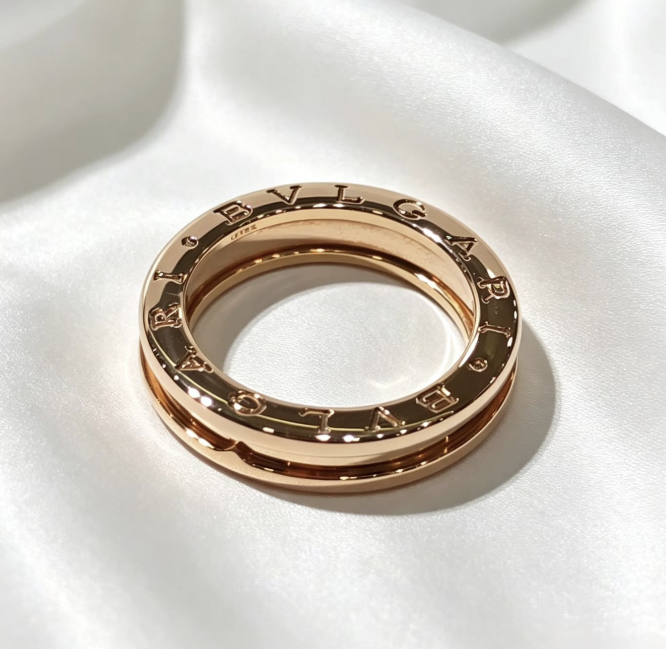 BVLGARI 18K Rose Gold Ring