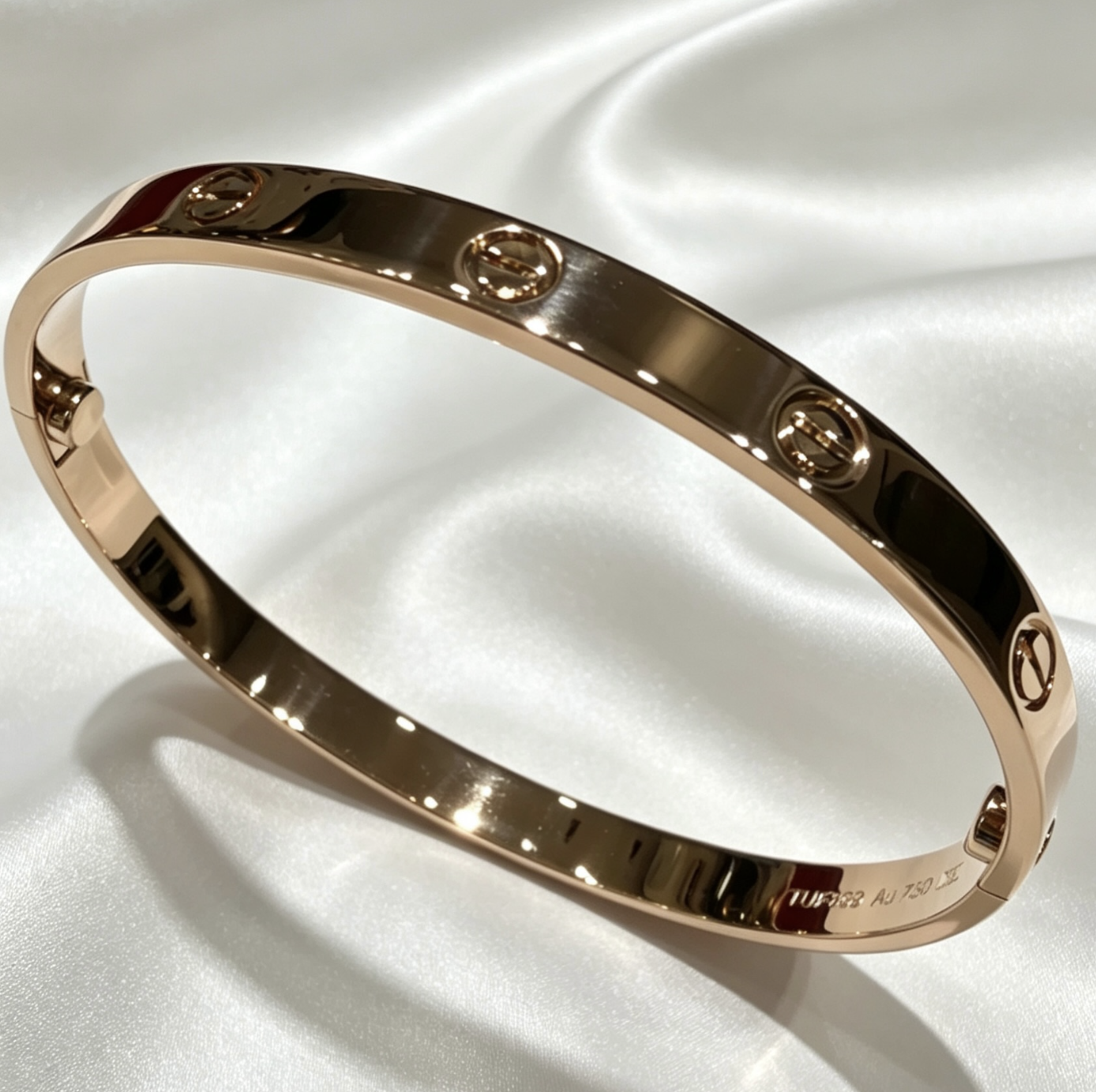 CARTIER 18K Rose Gold Bangle