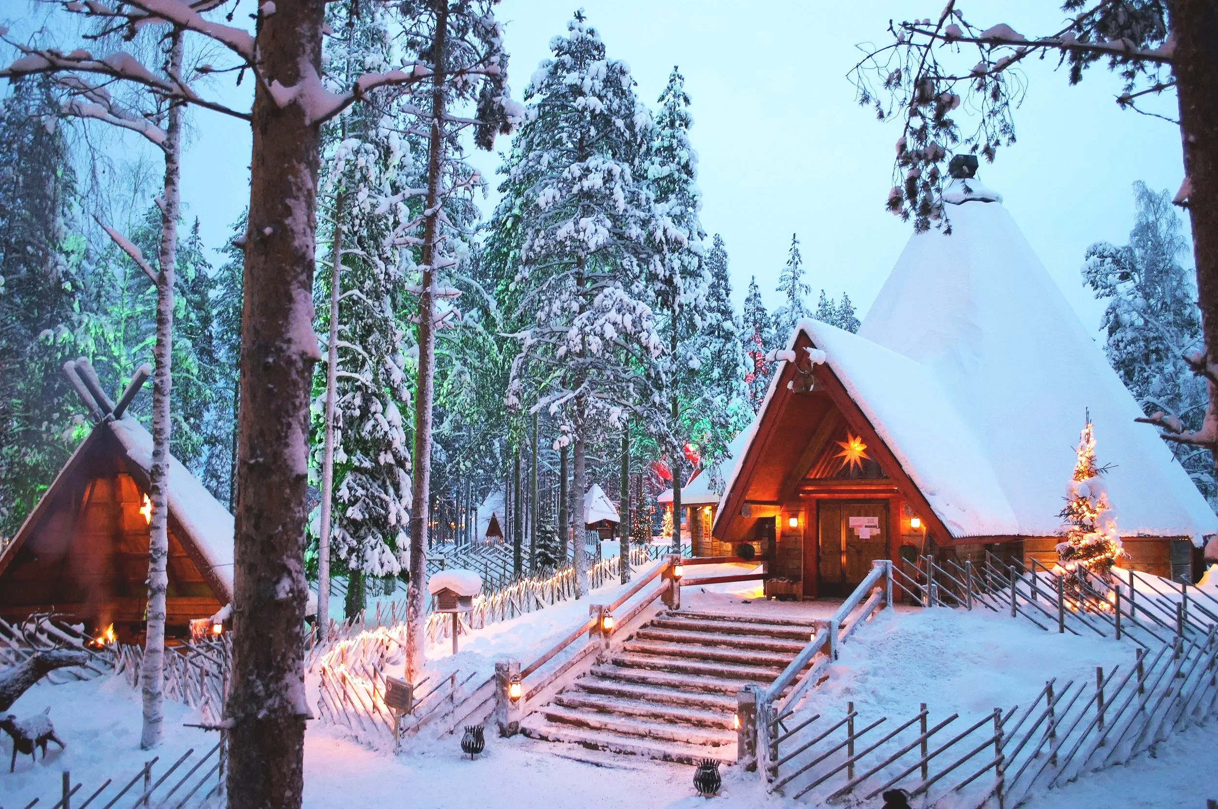 Vintermagi og eventyr i Lapland