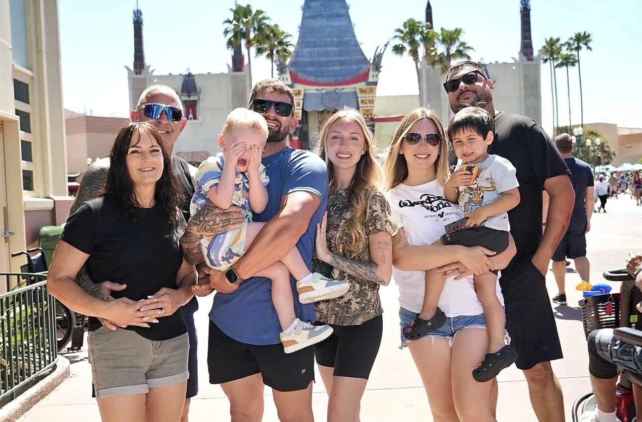 Happy family enjoying a Disney World vacation in Orlando