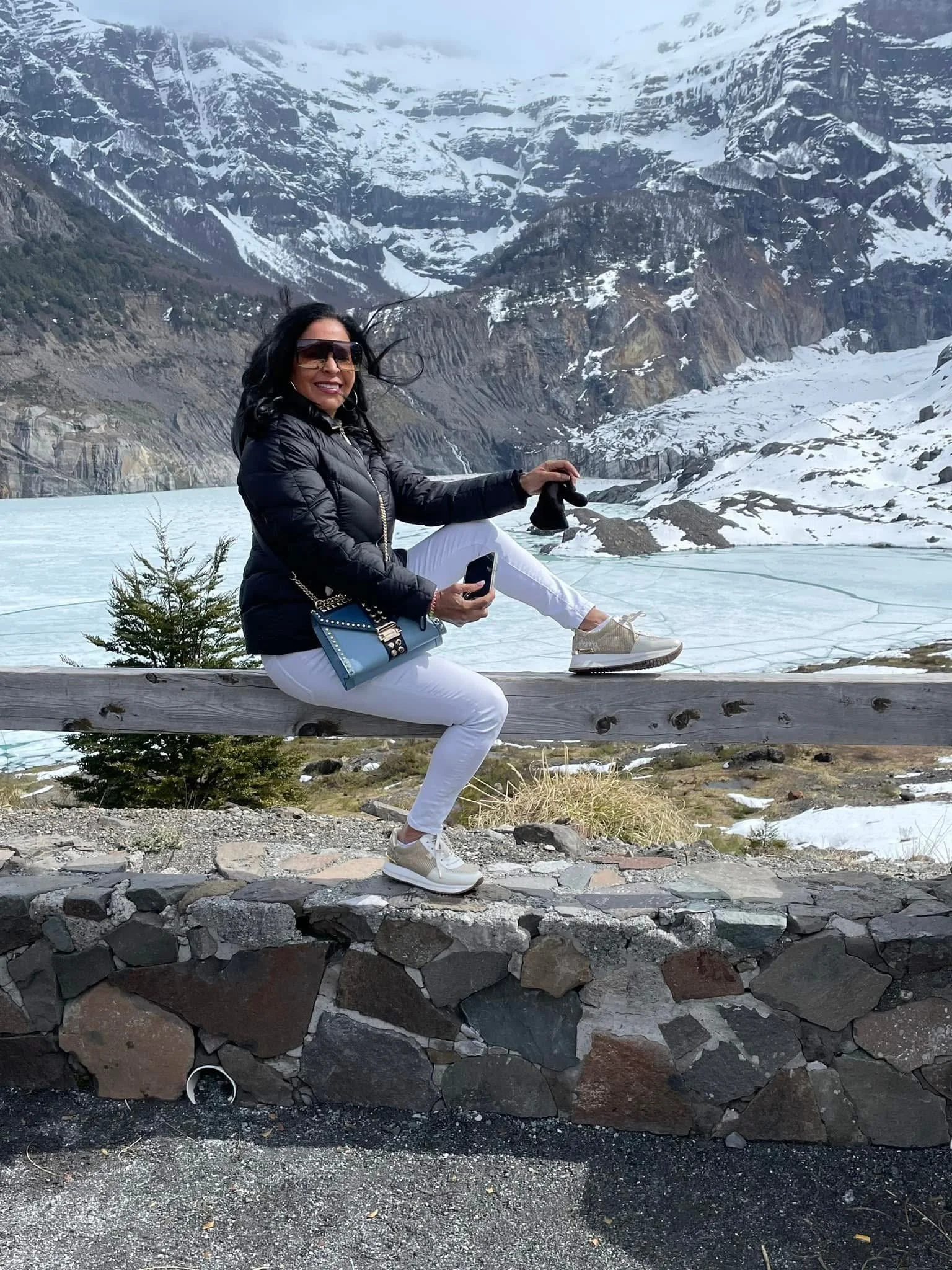 Woman smiling in Argentina