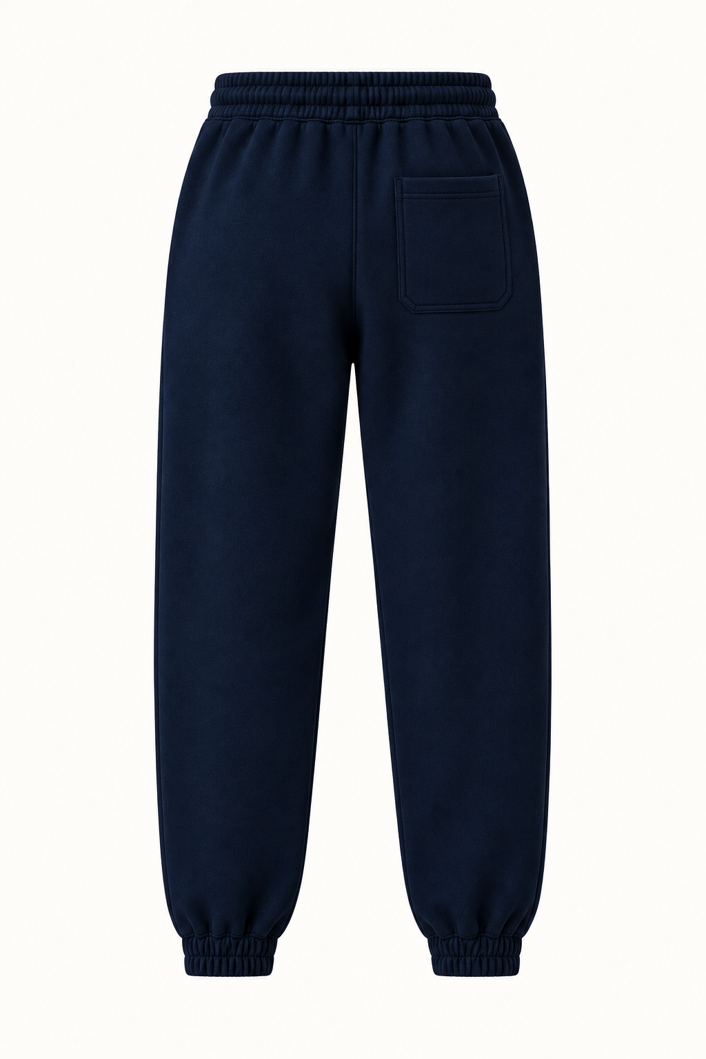 Jogging bleu marine, vue arrière.png