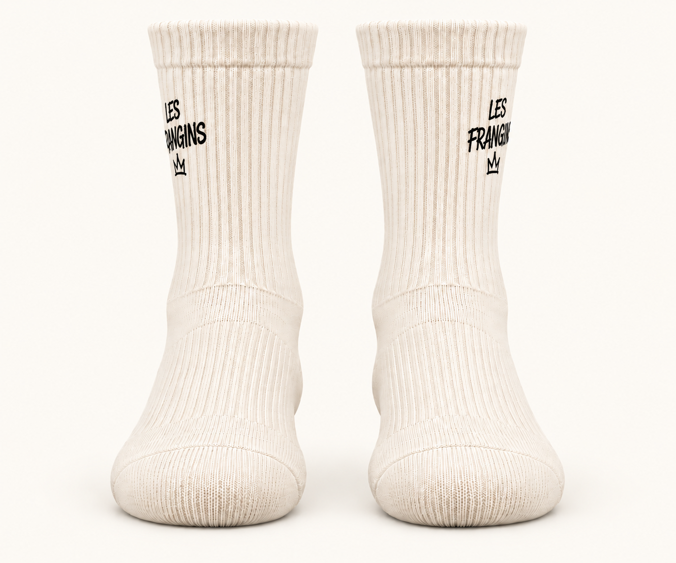 Chaussettes crème Les Frangins.png