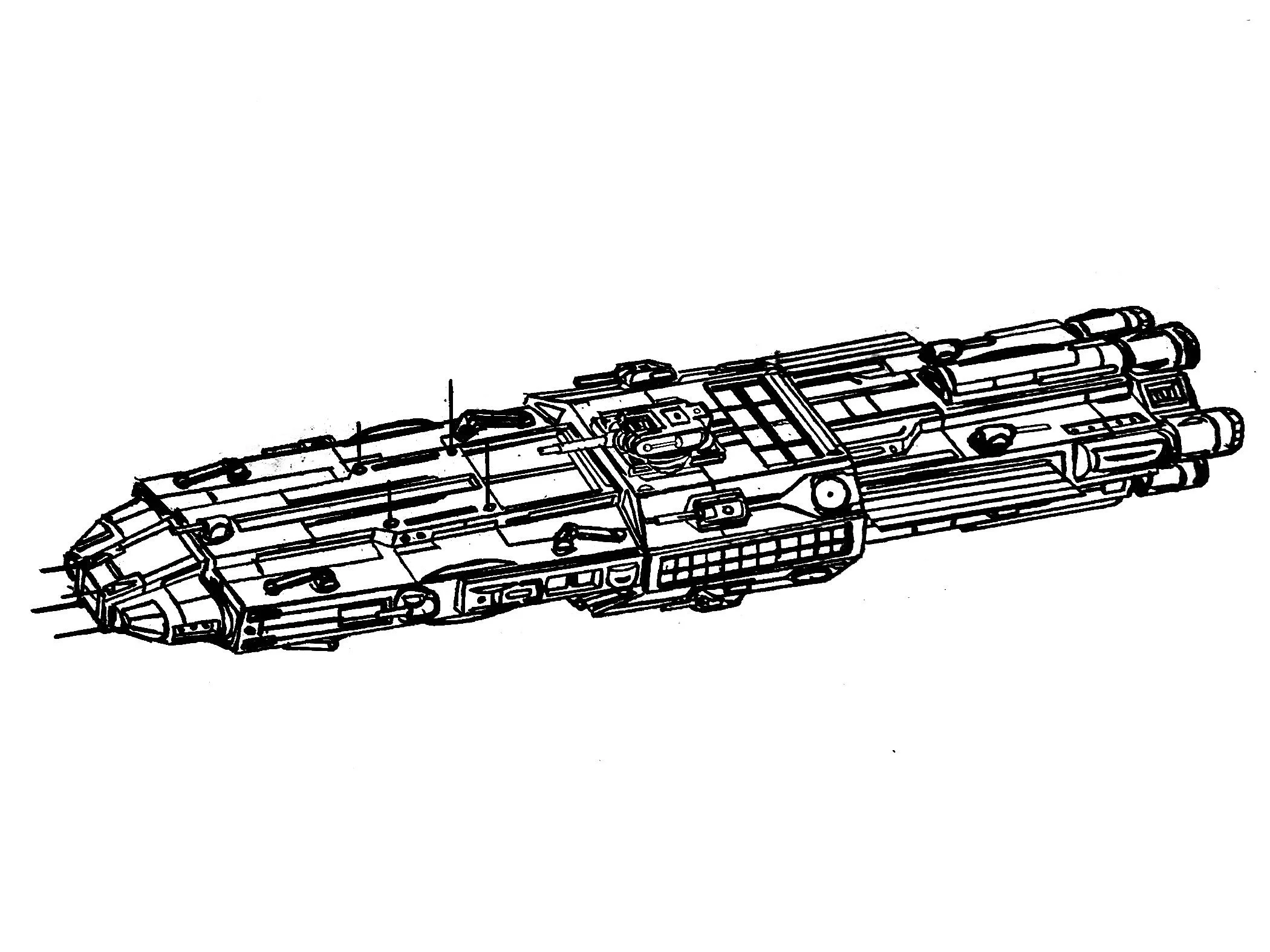 Ships of the Space Patrol Service: The Blackwood-class cutter