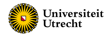 Logo van de Universiteit Utrecht met zwarte tekst