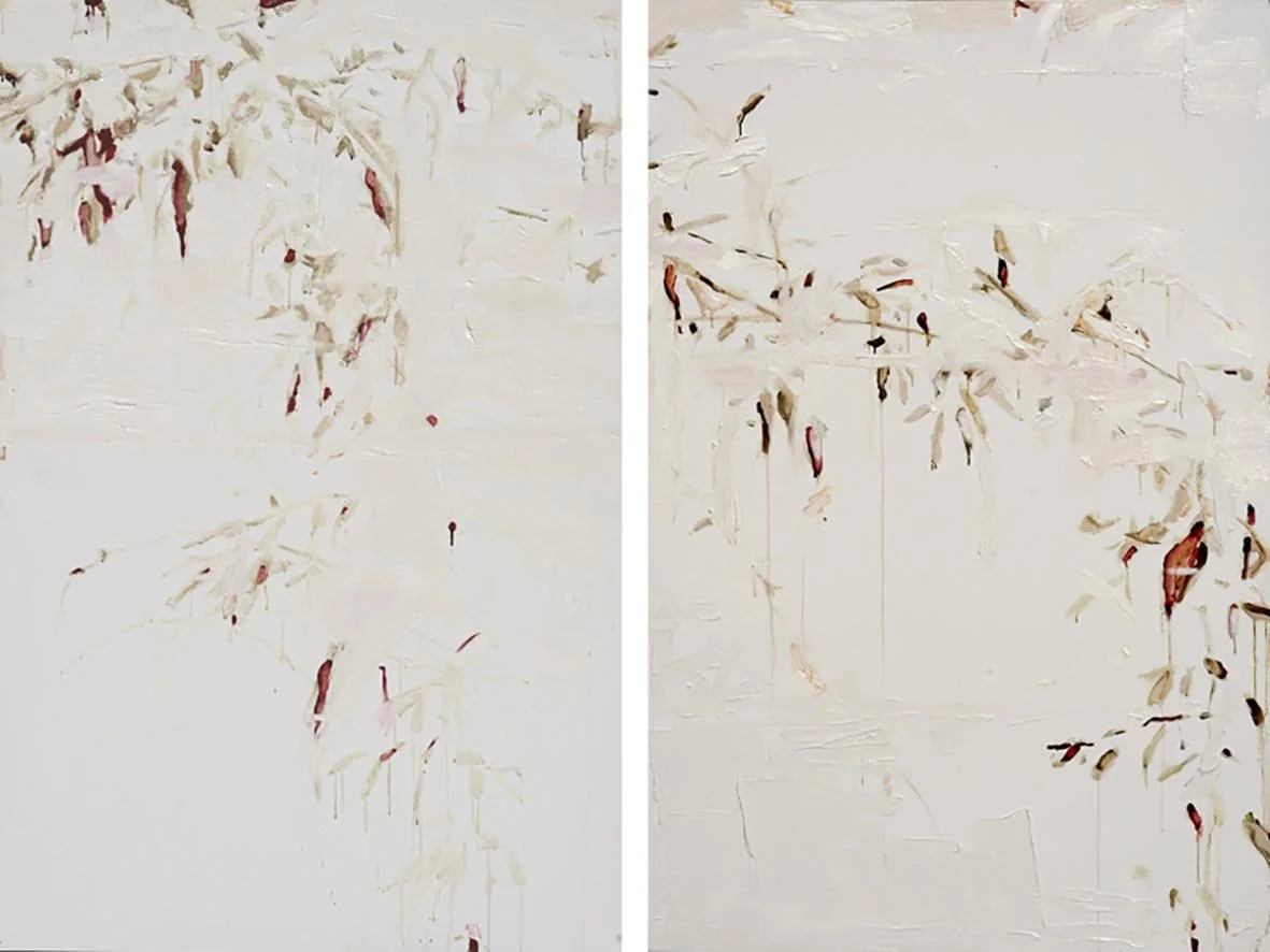 From "Shadow of Eden" series, 
Oil on canvas (Diptych), 
150 × 200 cm, 
2012 
