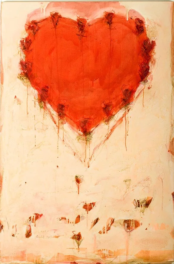 Oil and pencil on canvas, 
150 × 100 cm, 
2008 
