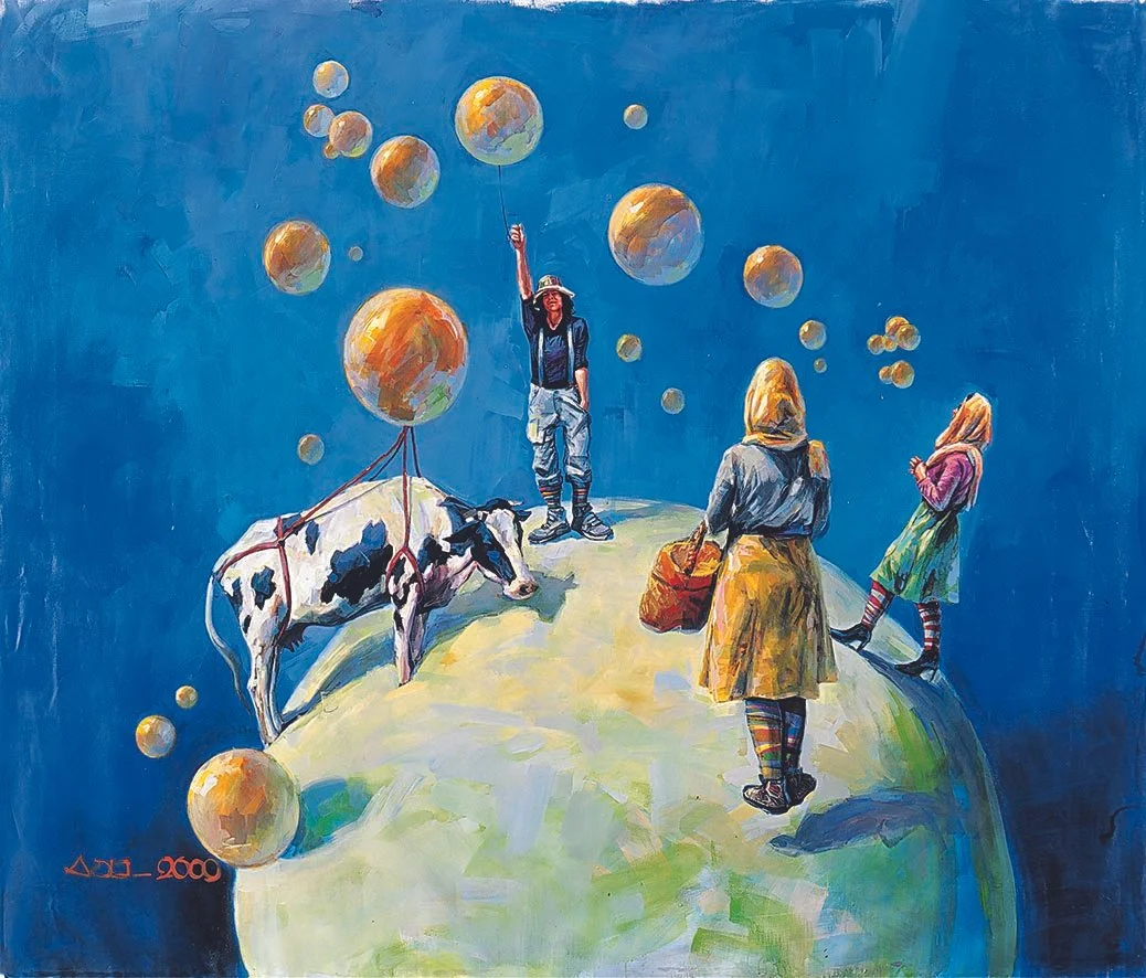 Oil on canvas, 
180 × 210 cm, 
2009