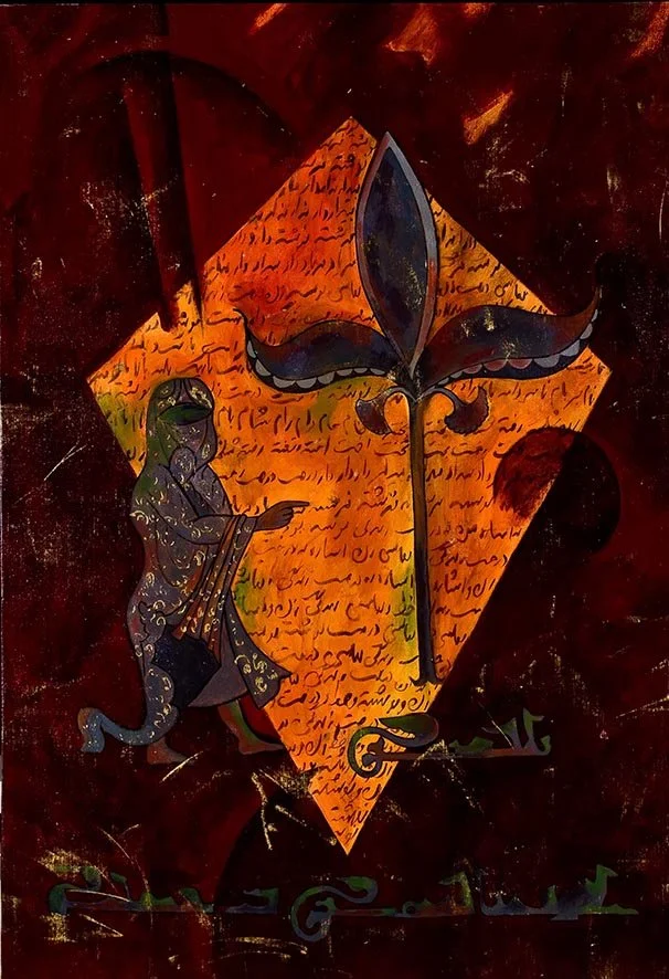 Oil on canvas, 
135 × 93 cm, 
2004 