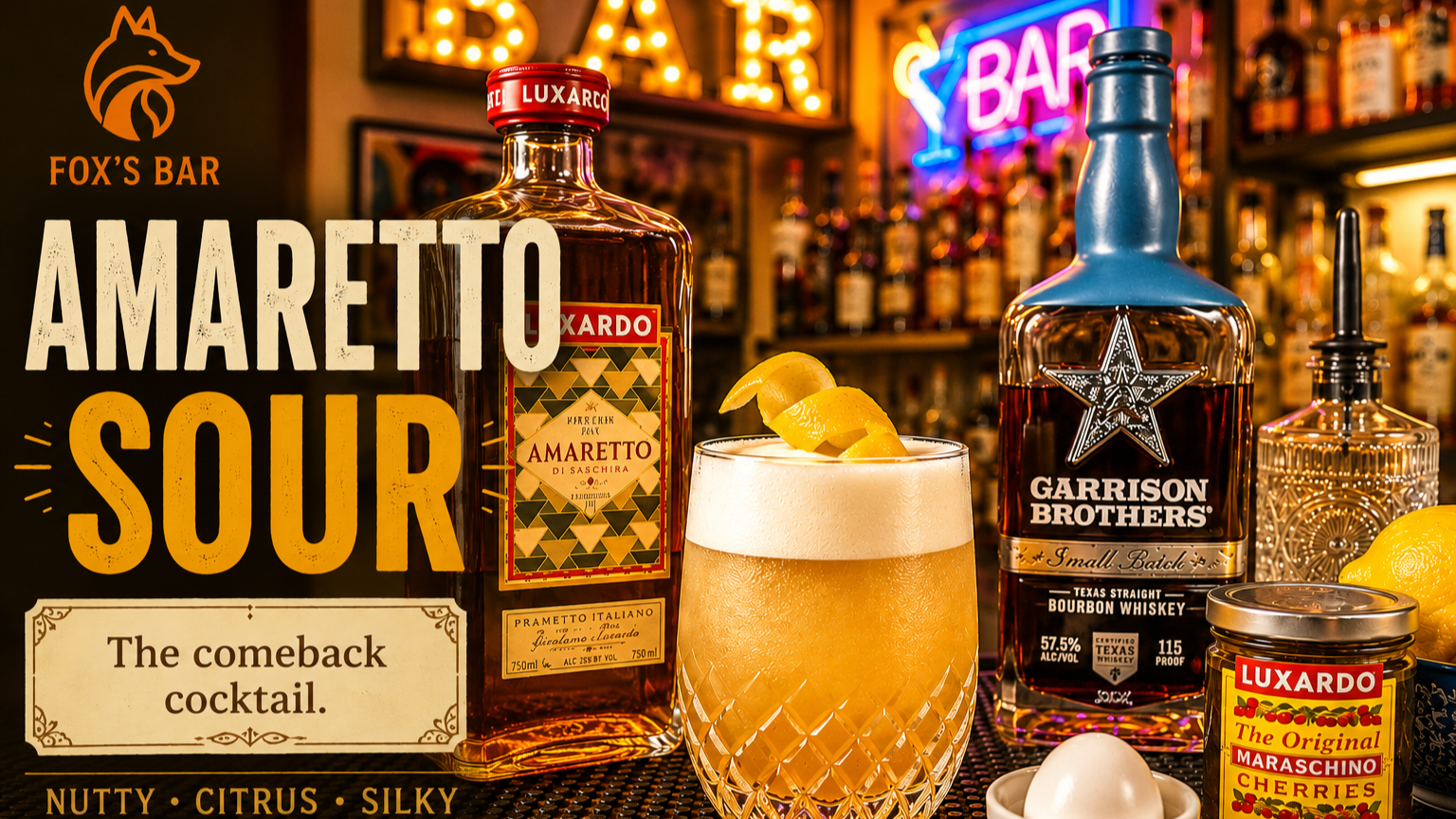 The Amaretto Sour — The Rehabilitation