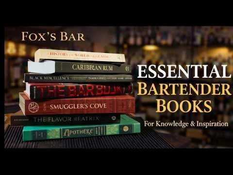 Essential Bartender books - great reads for great drinks
