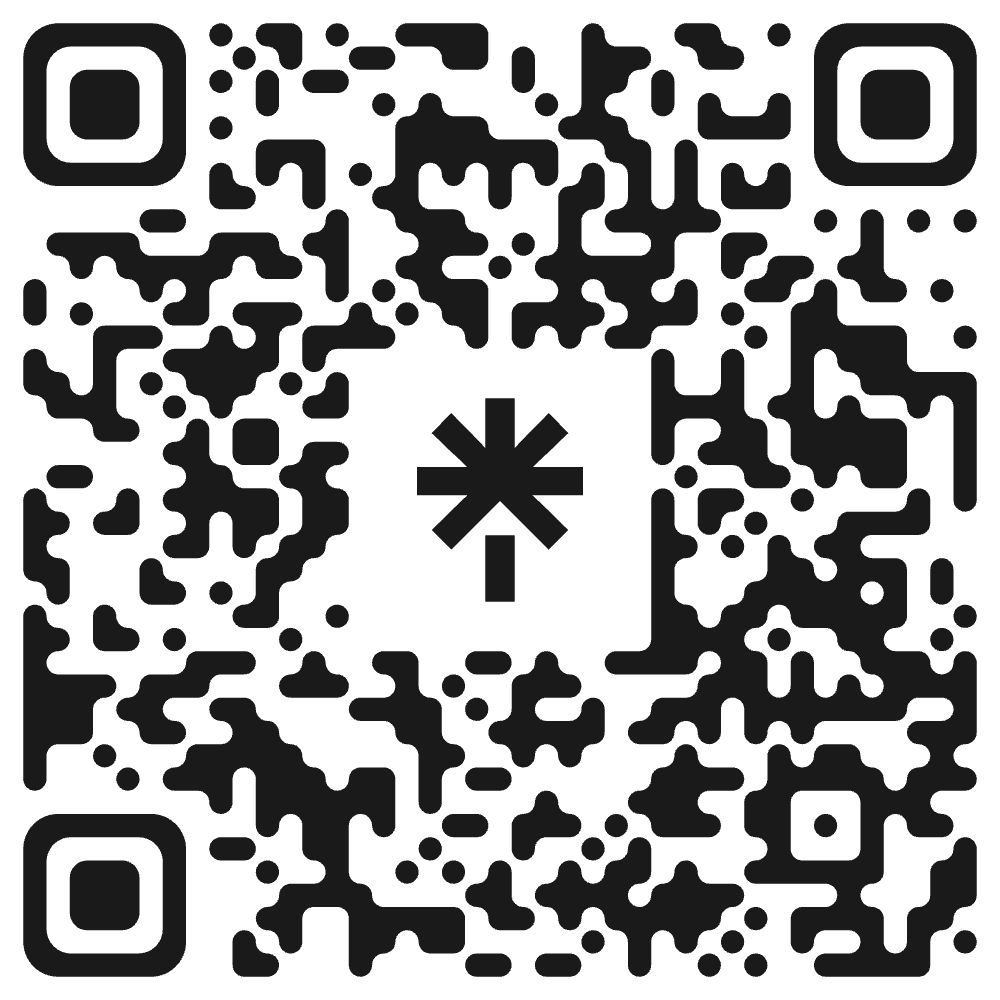 Der QR-Code ist enthalten.