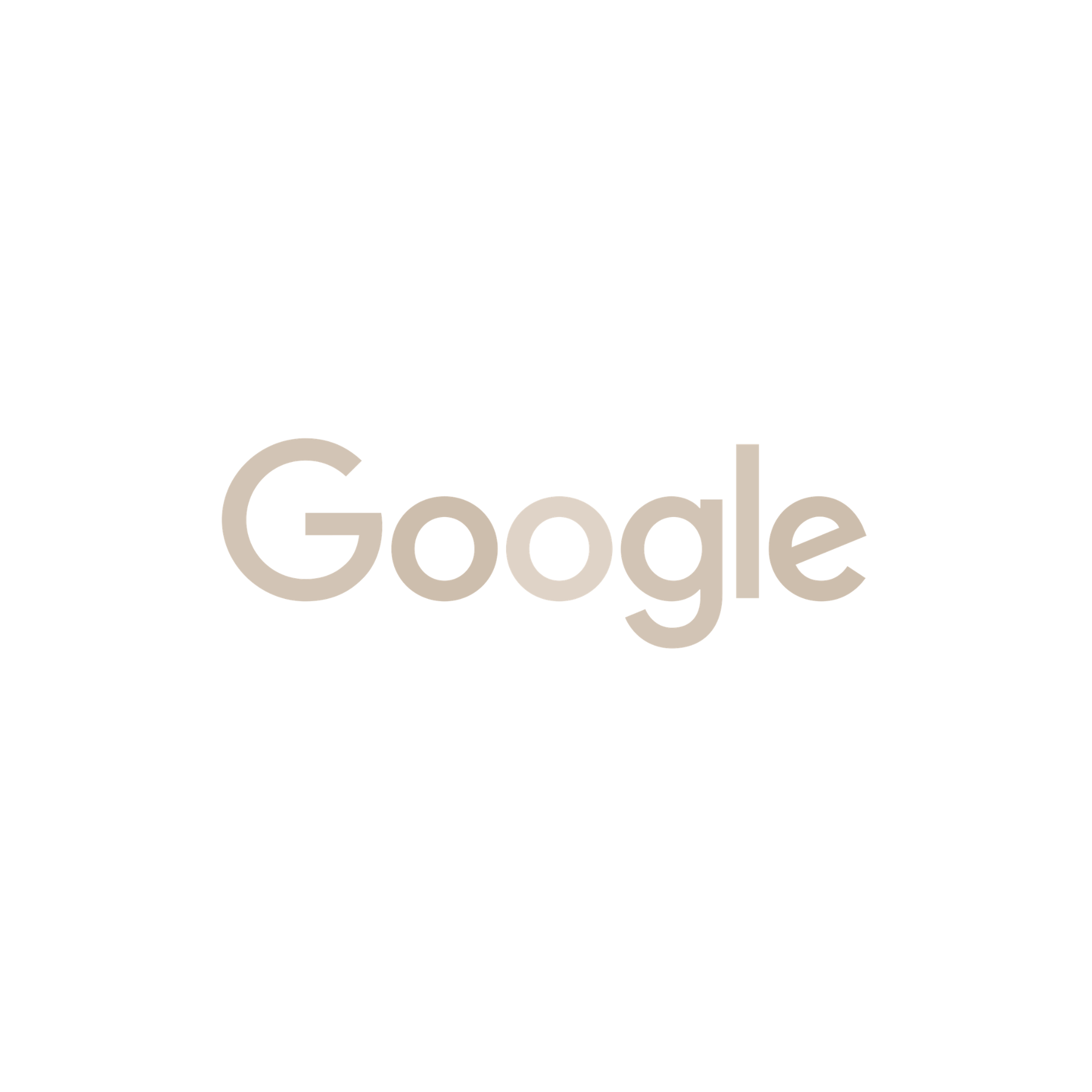 Google logo with the word 'Google' in gray text.
