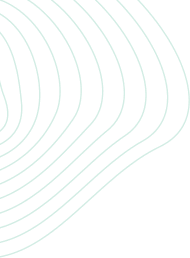 A pattern of curved green lines on a black background, creating a wave-like design.