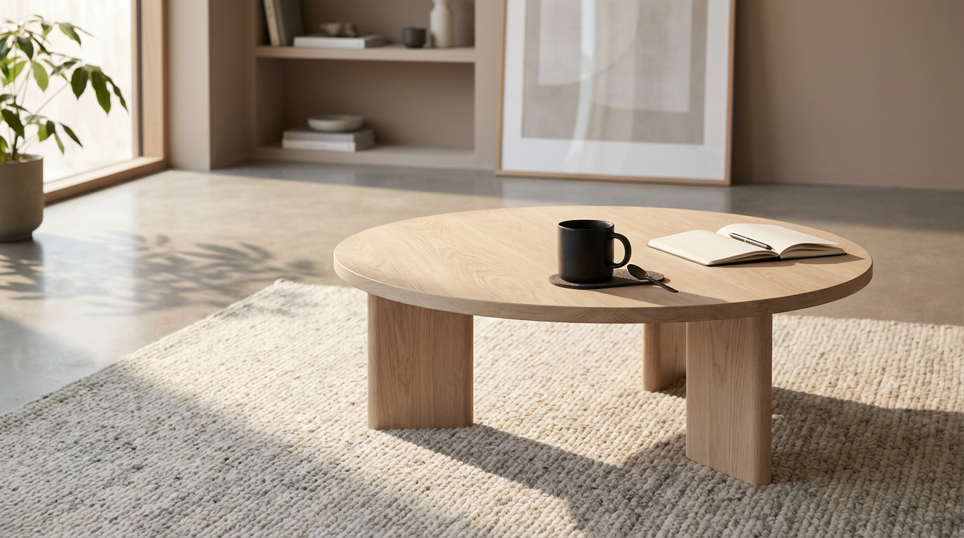 White Oak Coffee Table