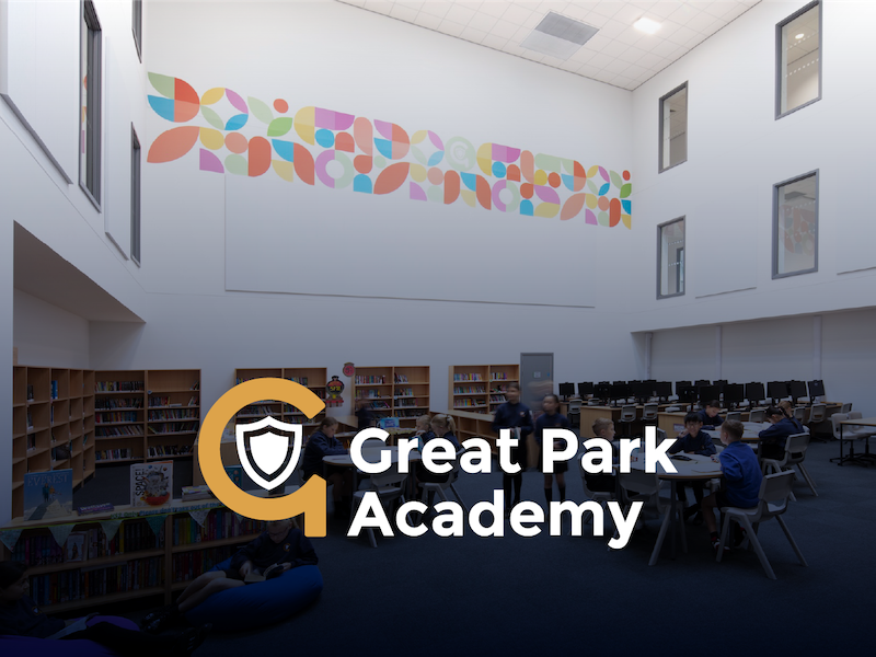 Opened in September 2021, to meet growing demand for secondary school places in Newcastle's Great Park area. Great Park Academy began in a purpose-built temporary facility at Gosforth Academy before relocating to its state-of-the-art, permanent build