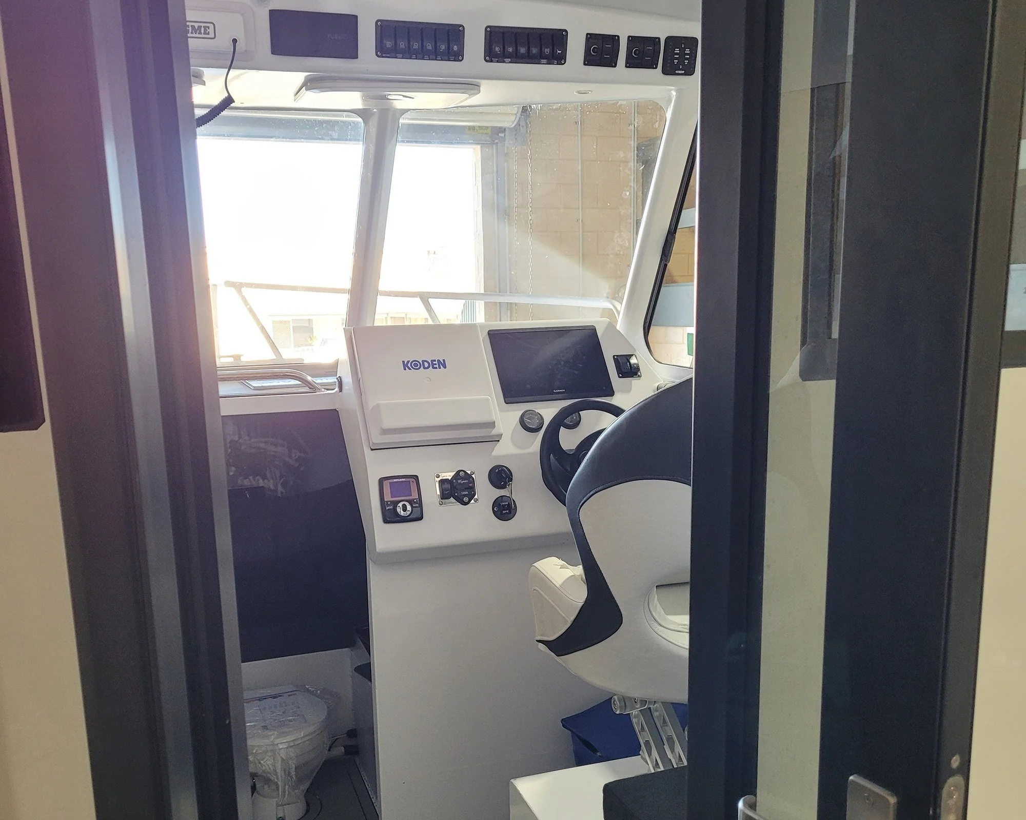 Sherwood Marine 830CAB - 8.3m Full Cab aluminium boat kit - helm station and cabin
