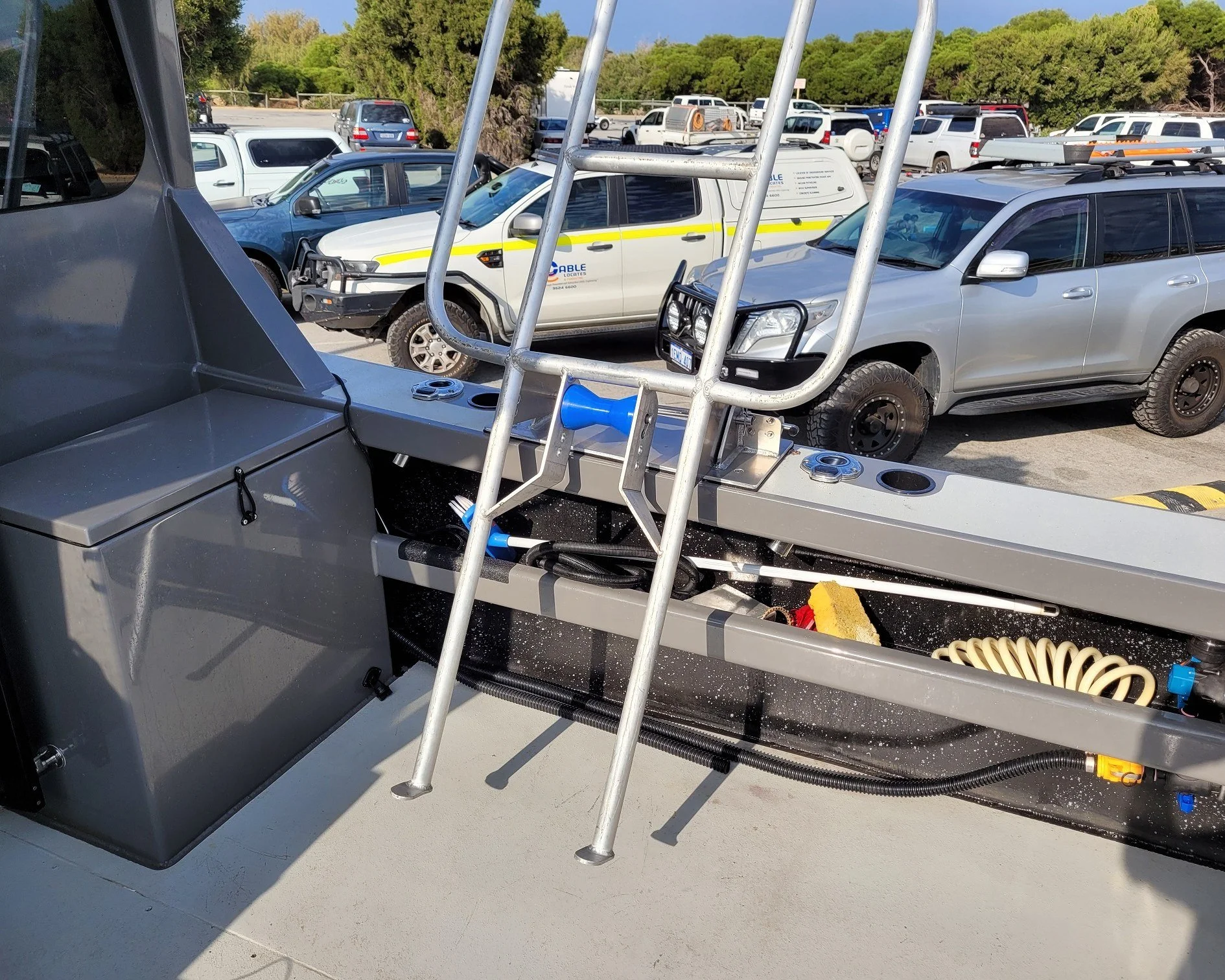 Sherwood Marine 780CAB - 7.8m Full Cab aluminium boat kit - cockpit seat and pot tipper
