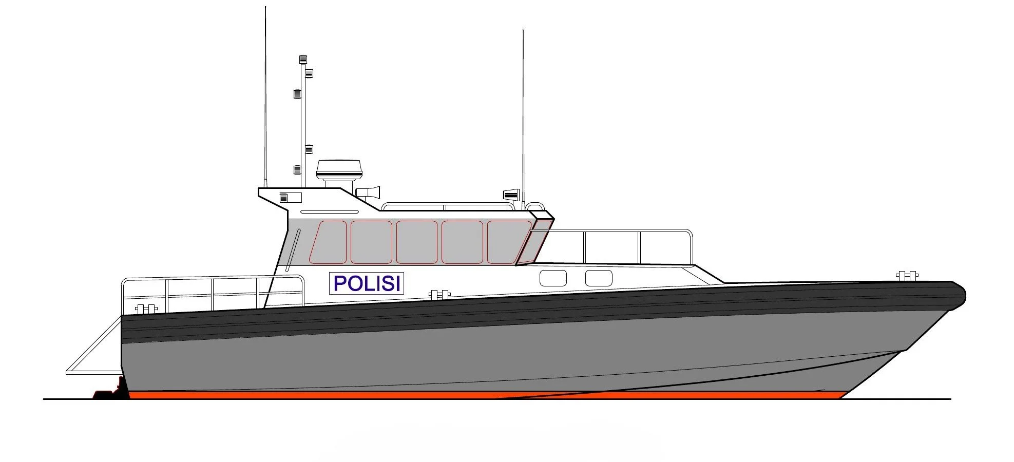 11m Police Patrol Vessel