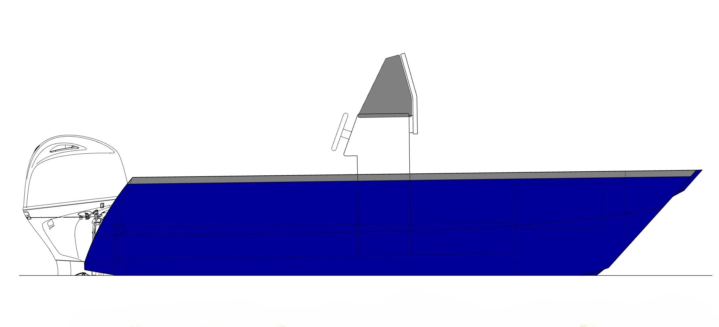 4.5m Catamaran Workboat