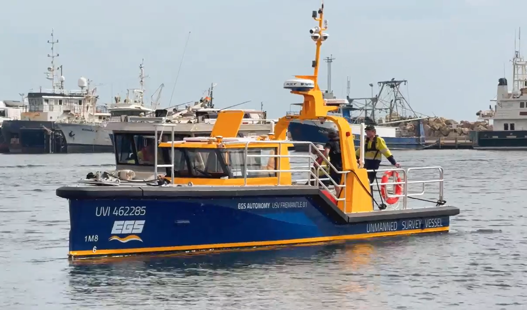 11.5m Unmanned Survey Vessel
