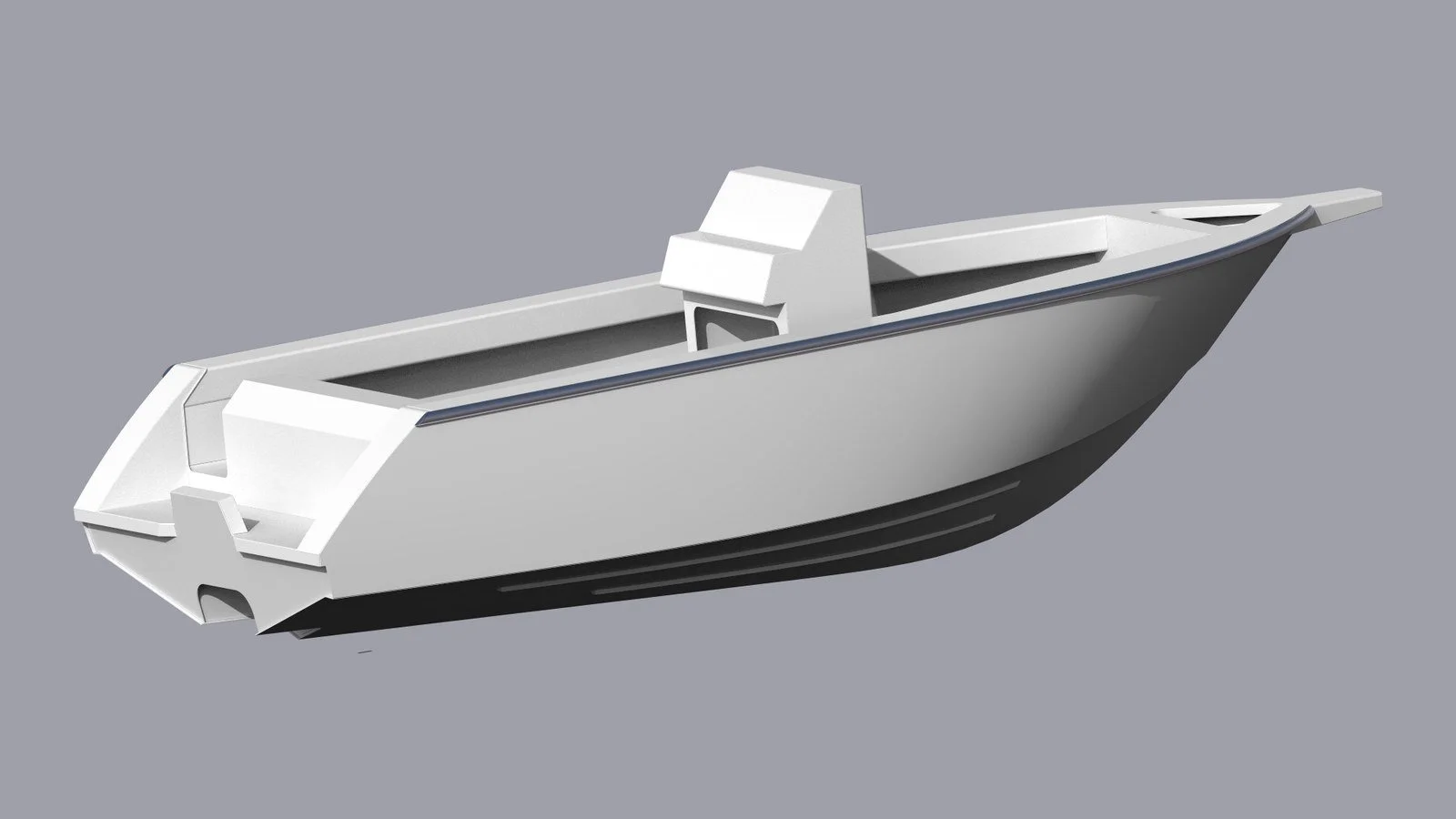 Sherwood Marine 530CC - 5.3m Centre Console Aluminium Boat Kit  - stern quarter
