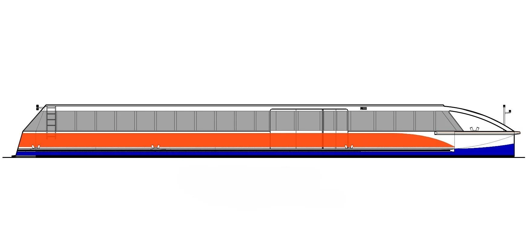 24m Low Wash Catamaran Ferry