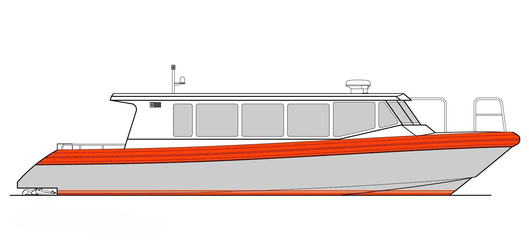 13m Crew Boat