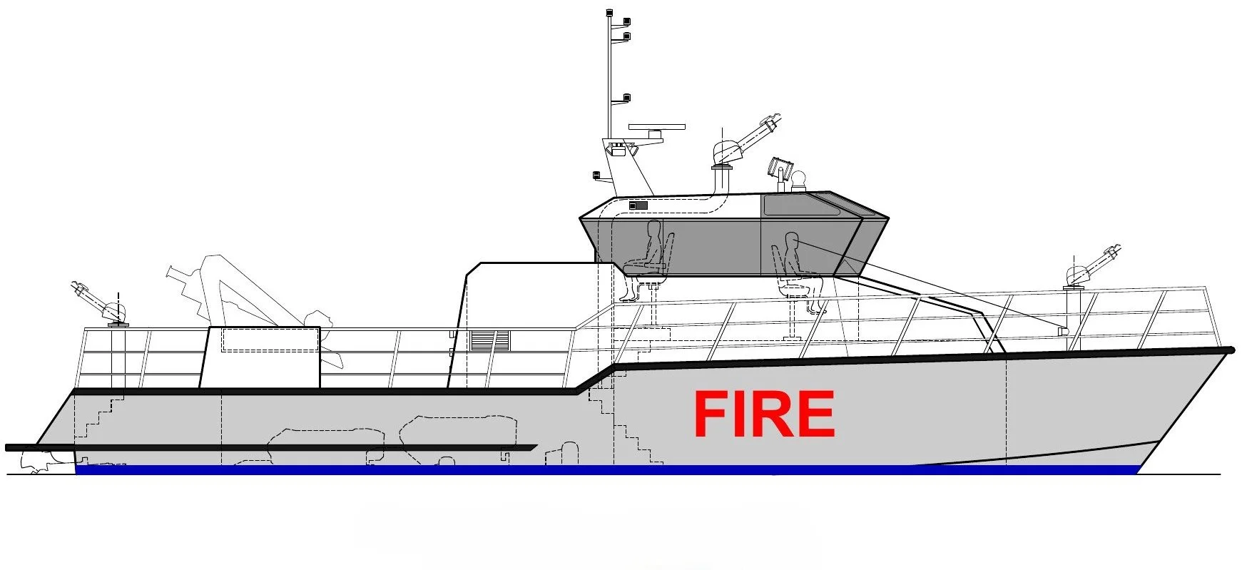 20m Fire Fighting Vessel