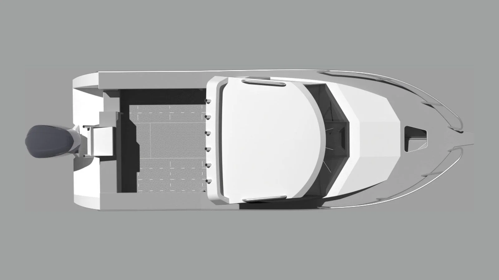 Sherwood Marine 700HT - 7m Hardtop aluminium boat kit - plan
