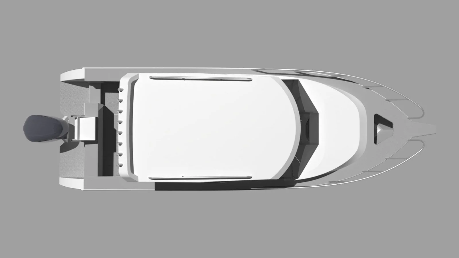 Sherwood Marine 780HTX - 7.8m Extended Hardtop aluminium boat kit - plan
