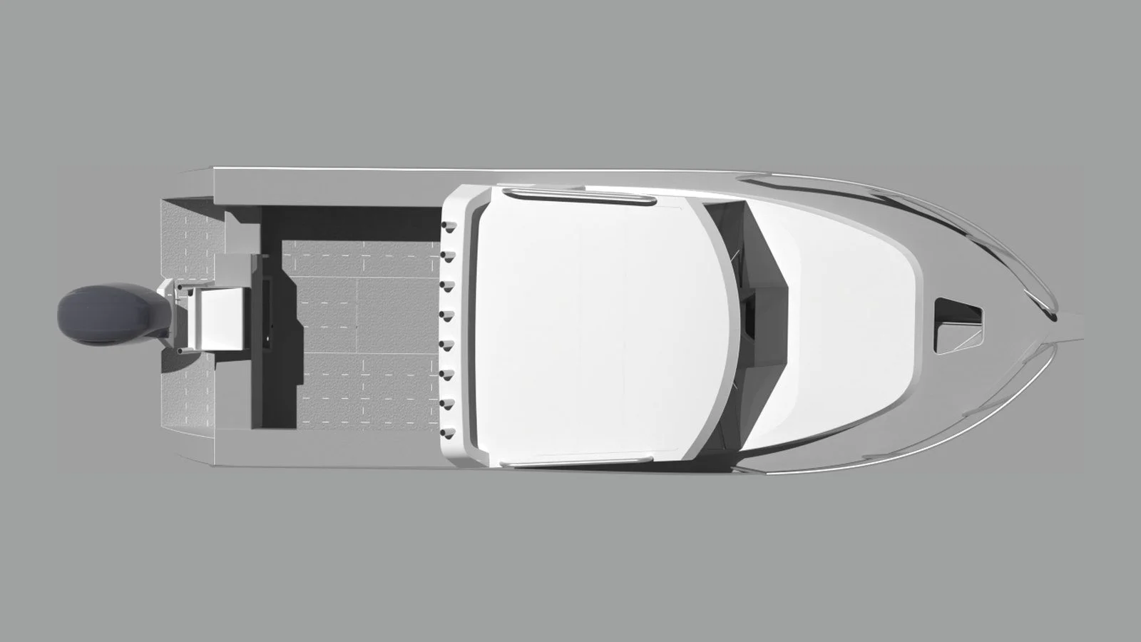 Sherwood Marine 750CAB - 7.5m Full Cab aluminium boat kit - plan
