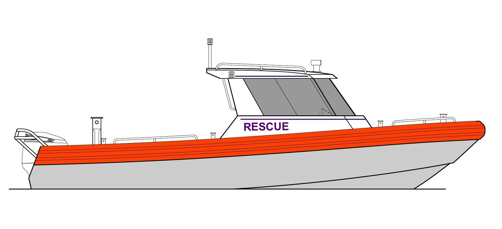 8.6m Rescue Vessel