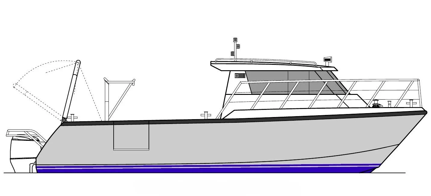 11m Catamaran Dive Support