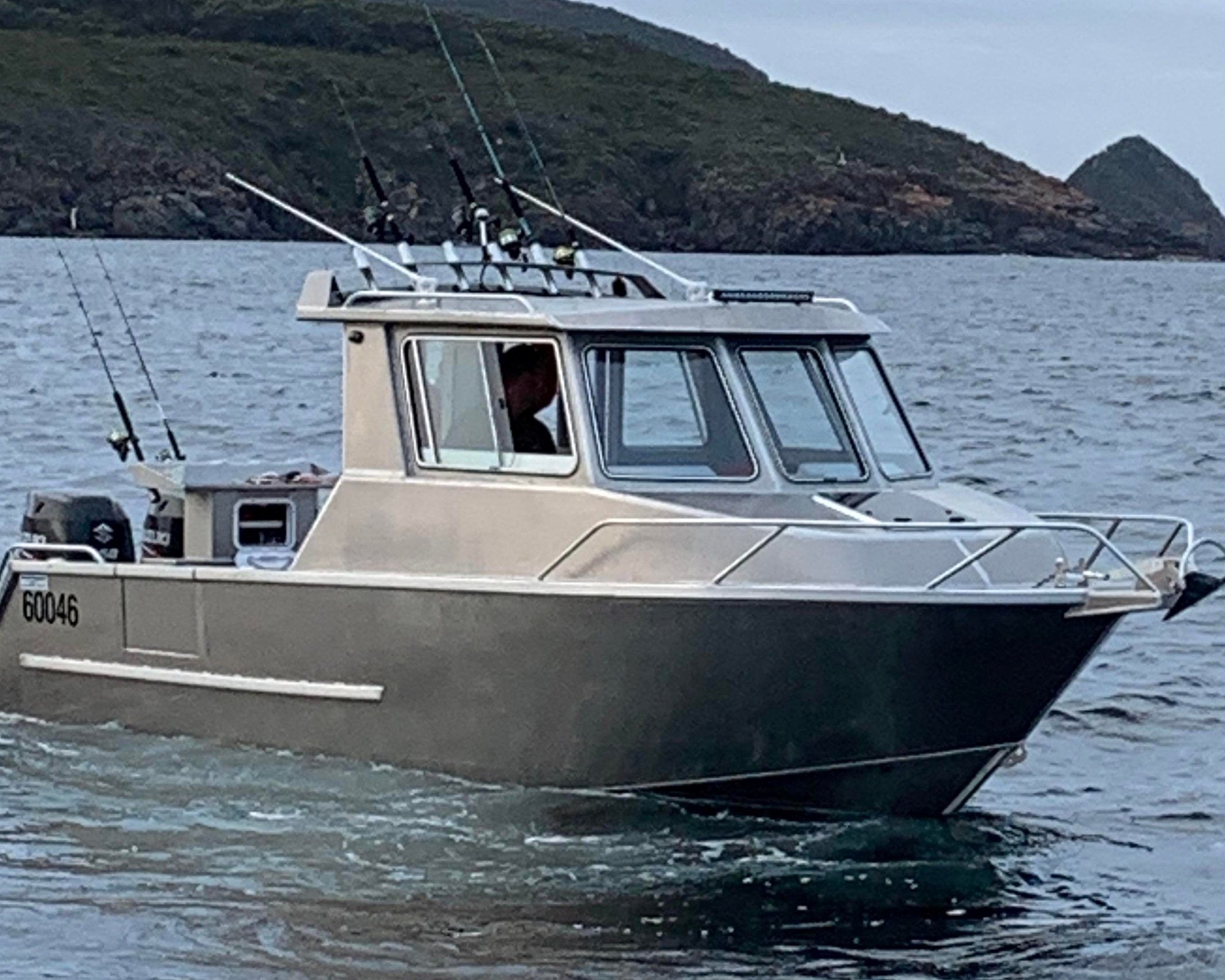 Sherwood Marine 730CAB - 7.3m Full Cab aluminium boat kit - bow quarter -  Superseded model replaced by 750CAB

