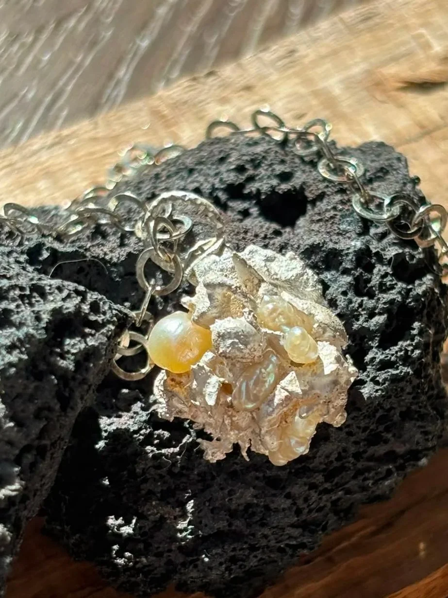 Tracey+O+Revuelta+Ocean+Treasures+1+Coalesced+Hand+Cast+Coral+Blossom+Fine+Silver+%26+Baroque+ocean+Pearls+Pendant+%2811%29.jpg