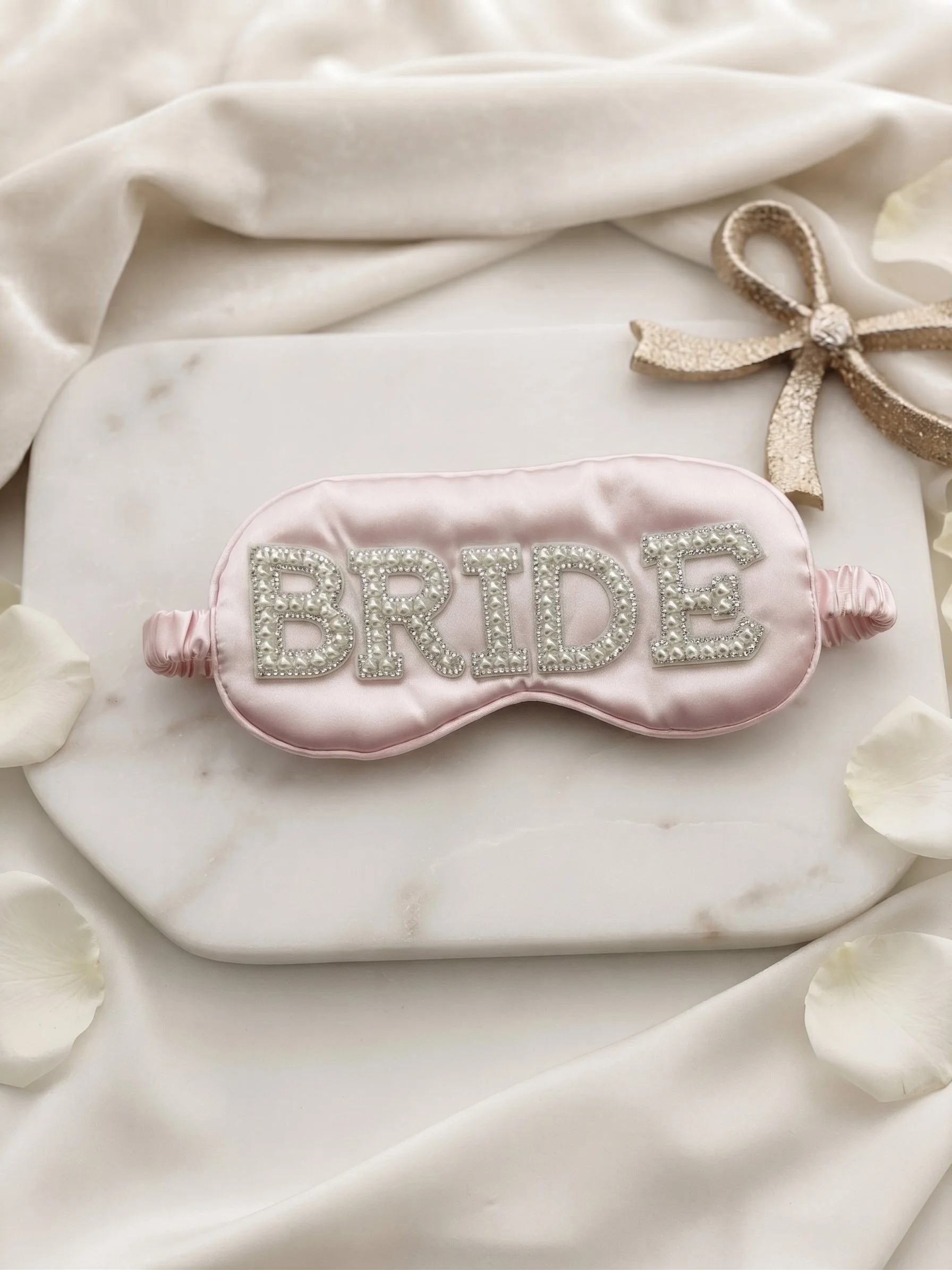 Pretty in Pink Bride Eye Mask .jpg