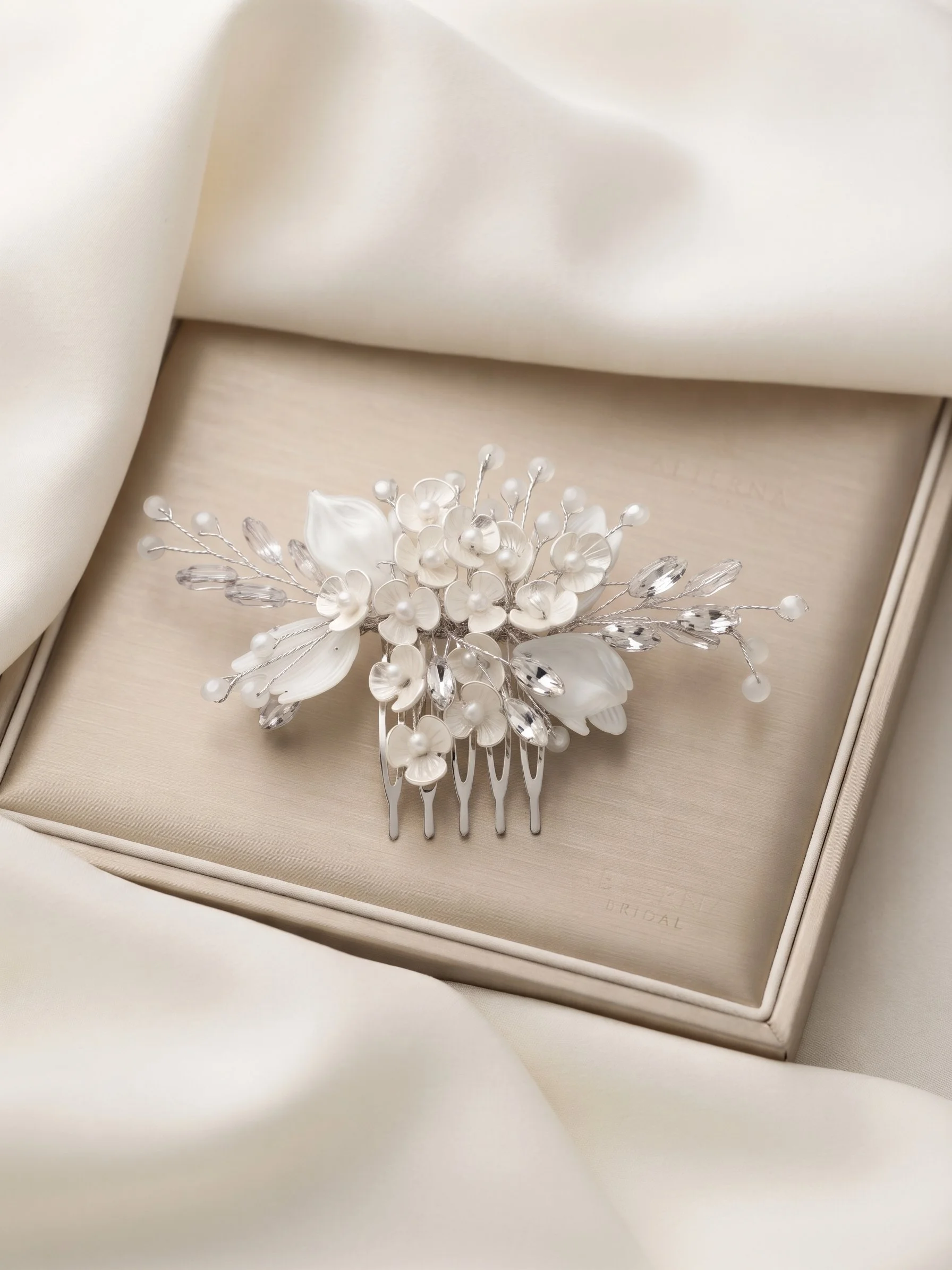 White blossom hair comb.jpg