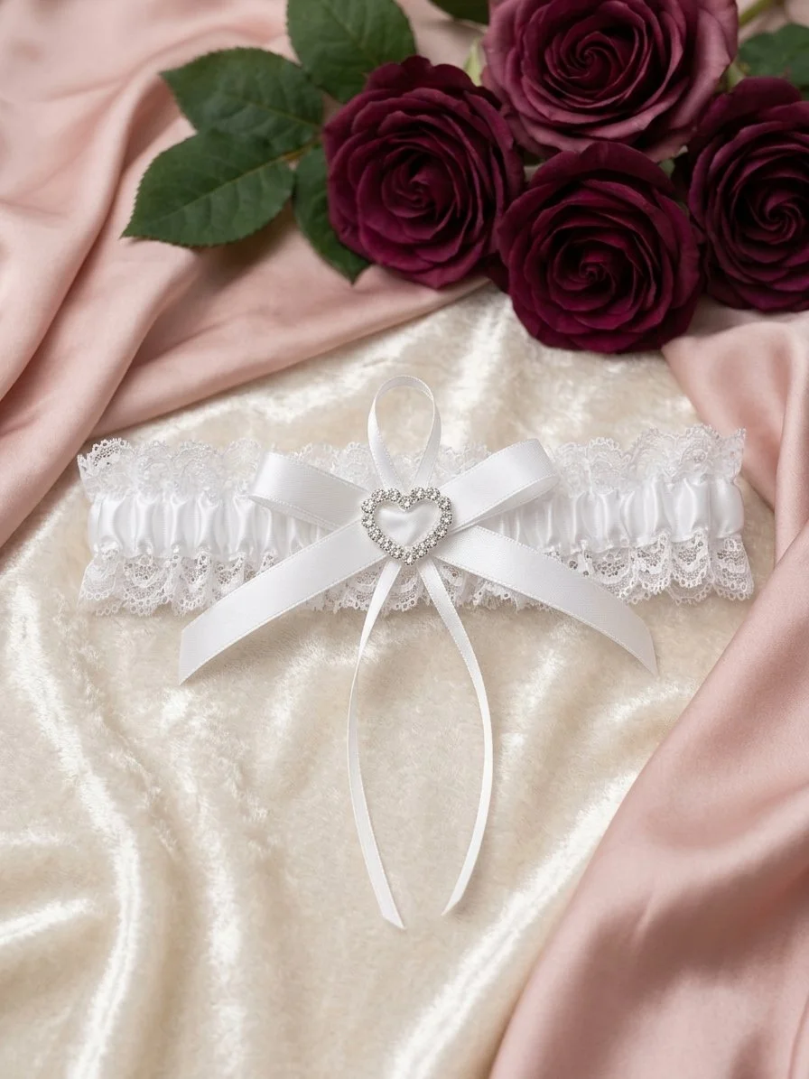 The Amour Bridal Garter