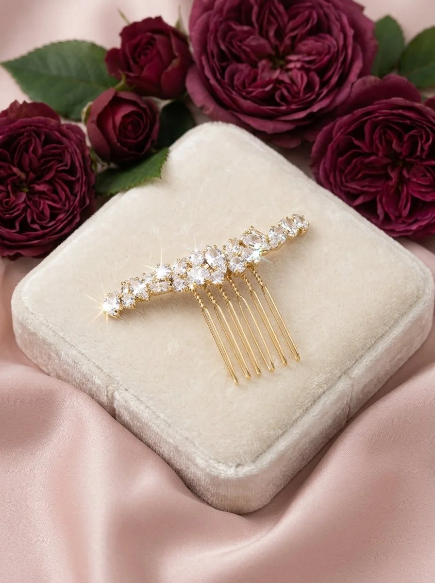 Vivienne Crystal Hair Comb