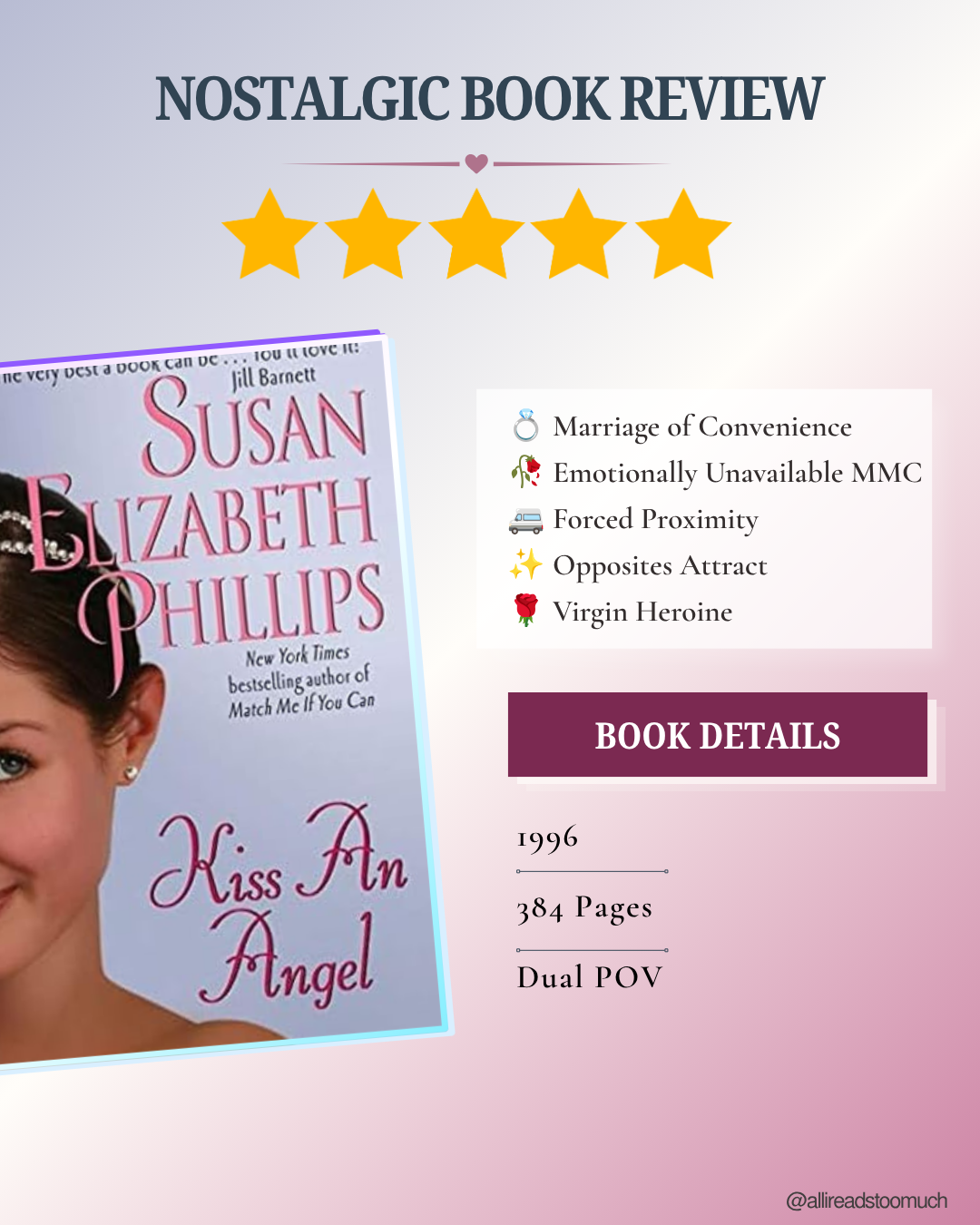 Book Review: Kiss an Angel by Susan Elizabeth Phillips