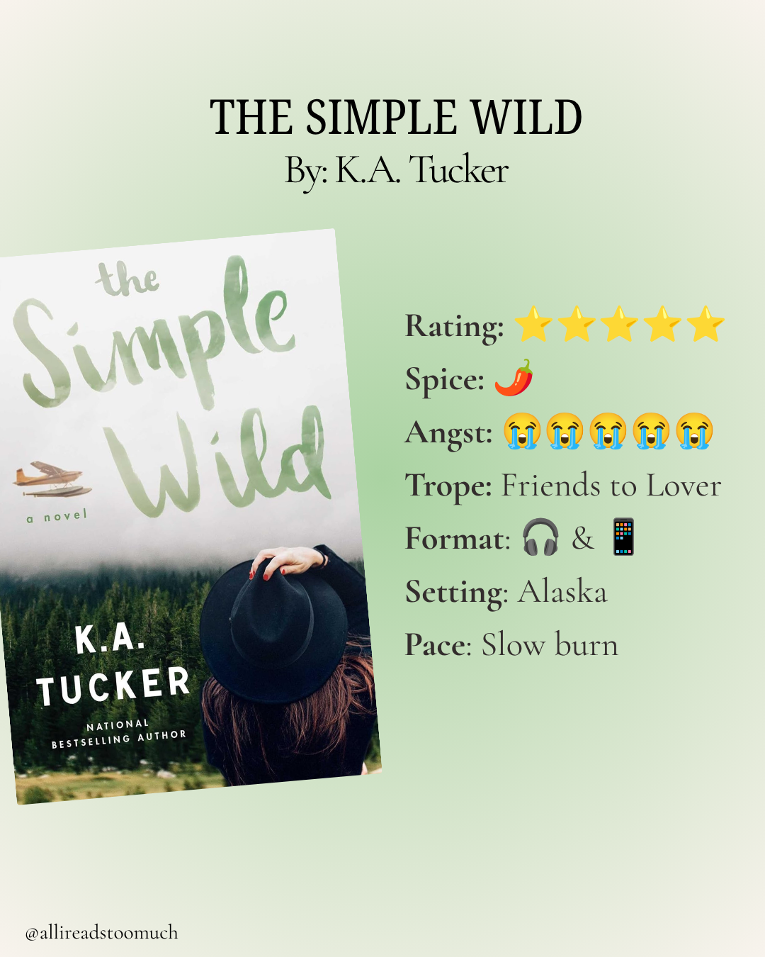 Book Review: The Simple Wild by K.A. Tucker