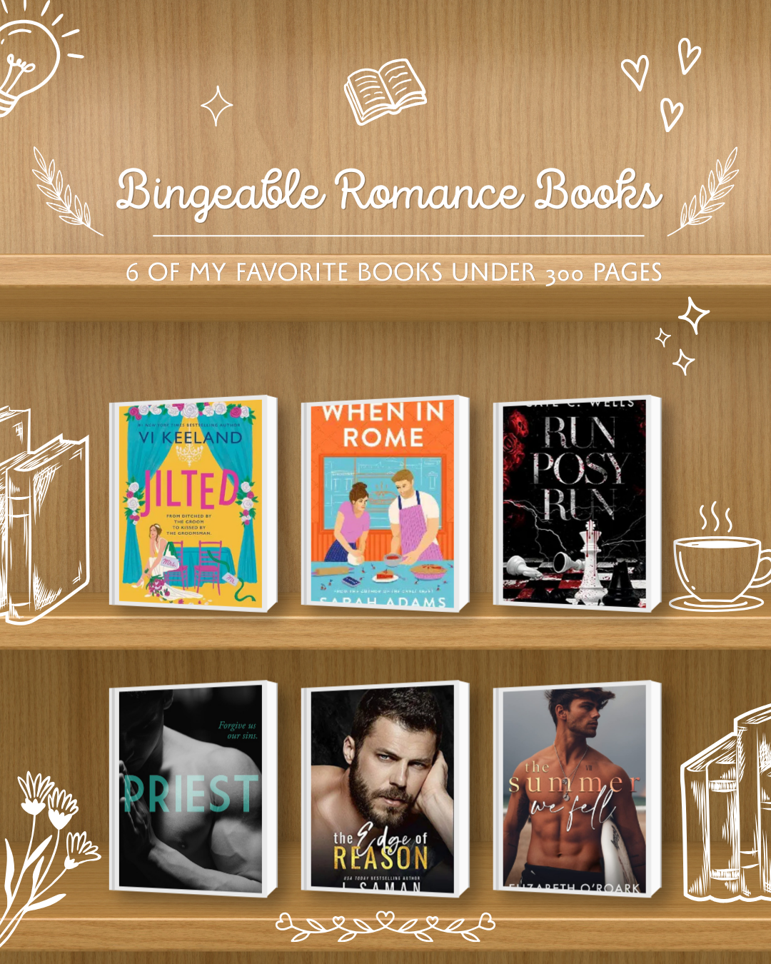 6 Romance Books Under 300 Pages That Are Actually Worth Reading