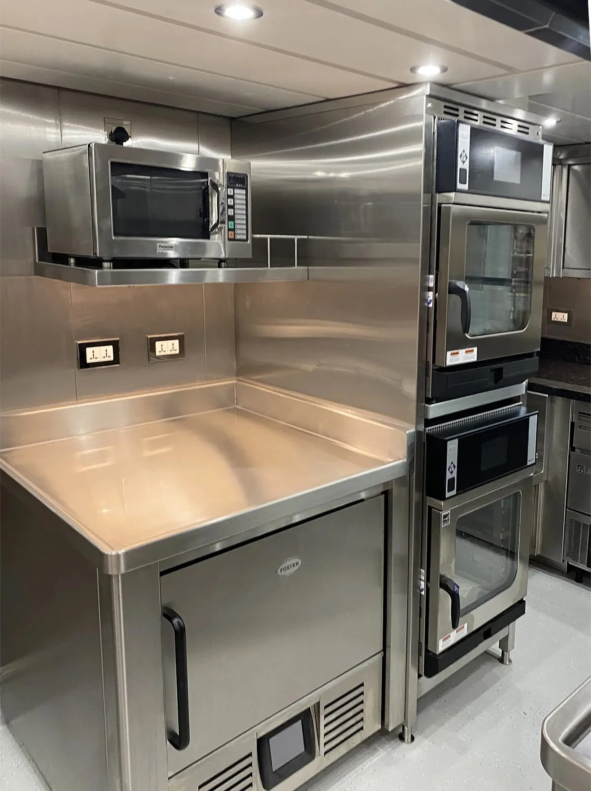 48m Yacht Galley Refit
